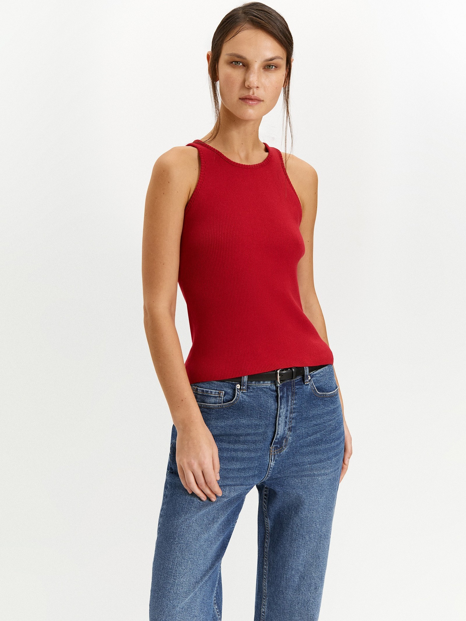 Трикотажный топ