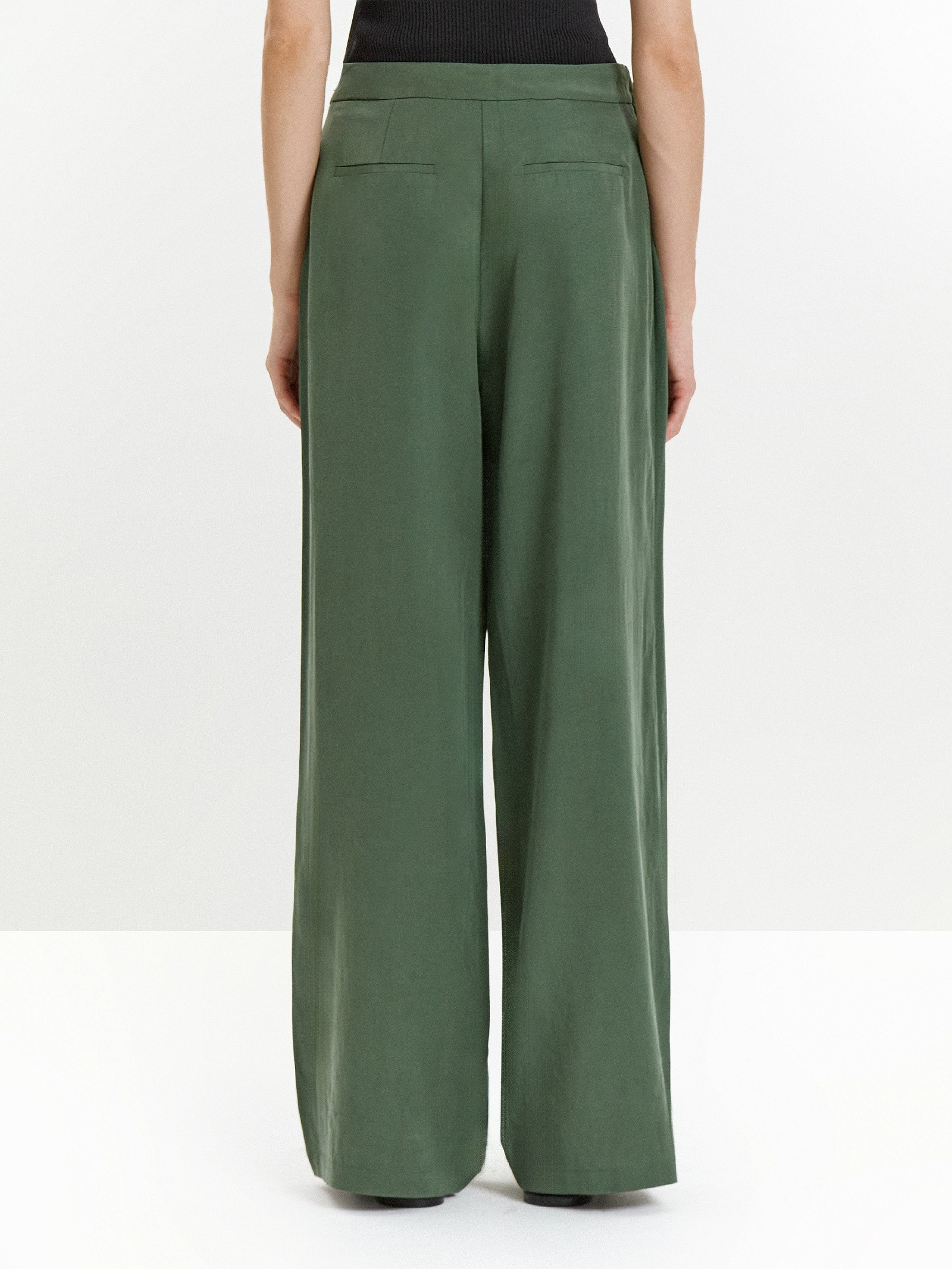 Брюки широкого кроя