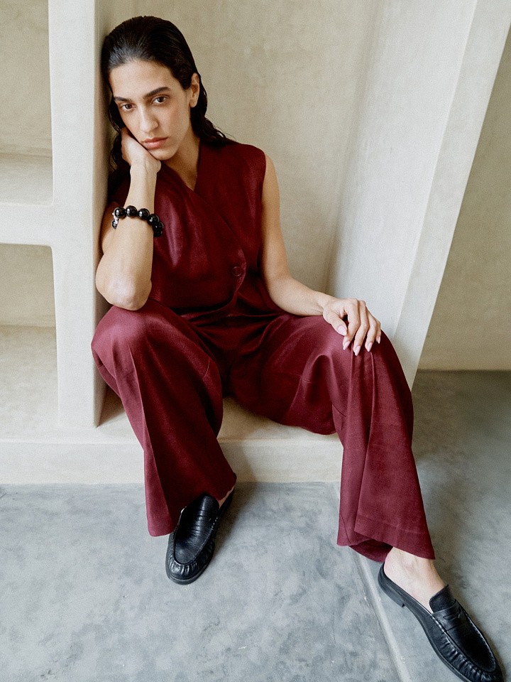 Брюки палаццо