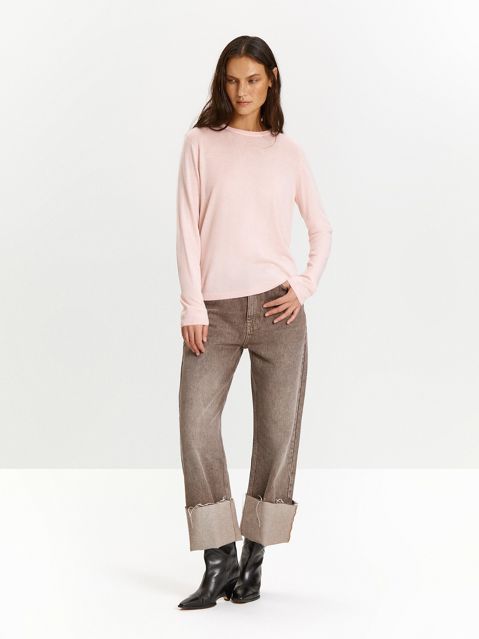 Джемпер с содержанием шерсти