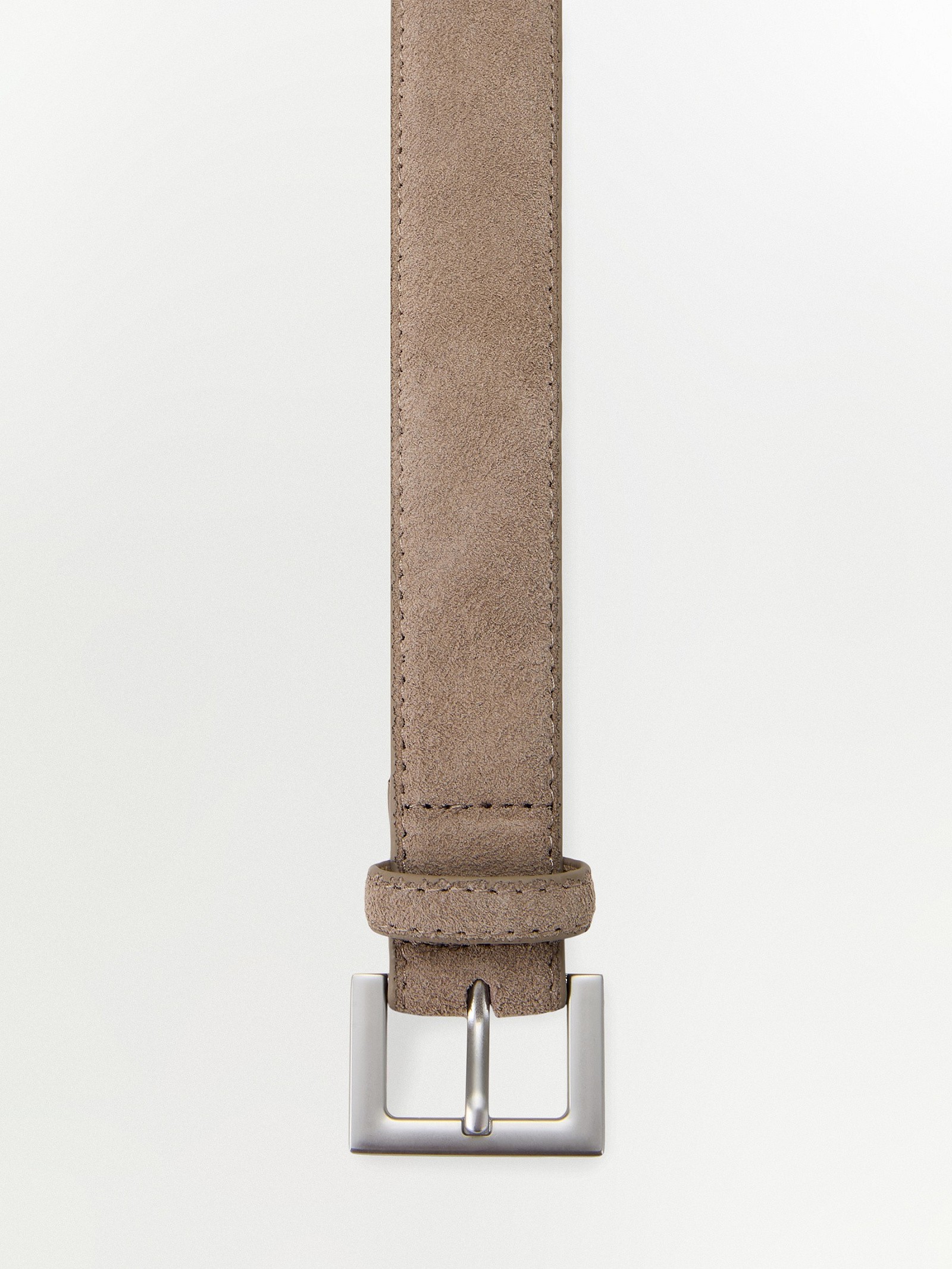 Ремень из натуральной замши