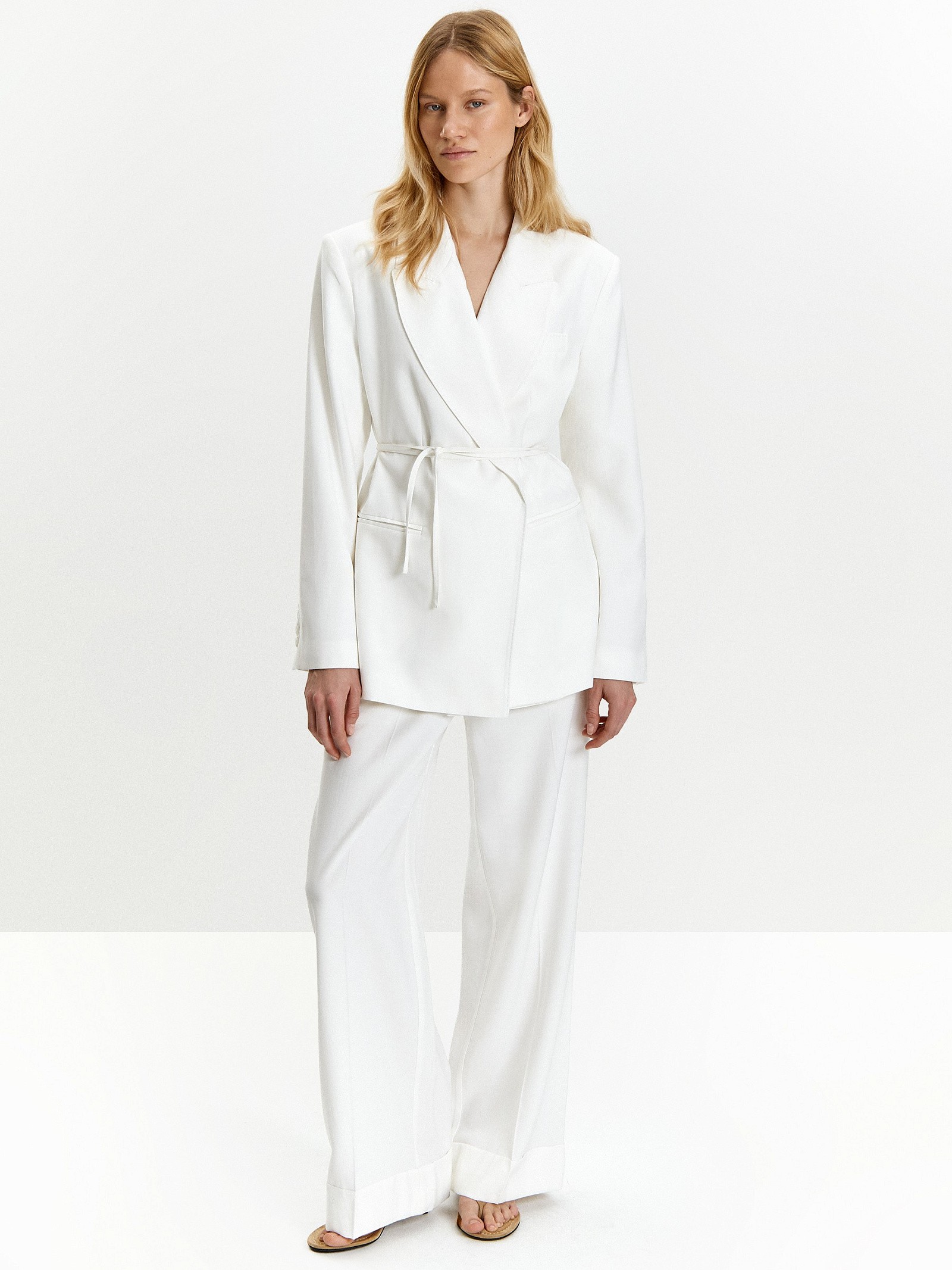 Жакет прямого кроя