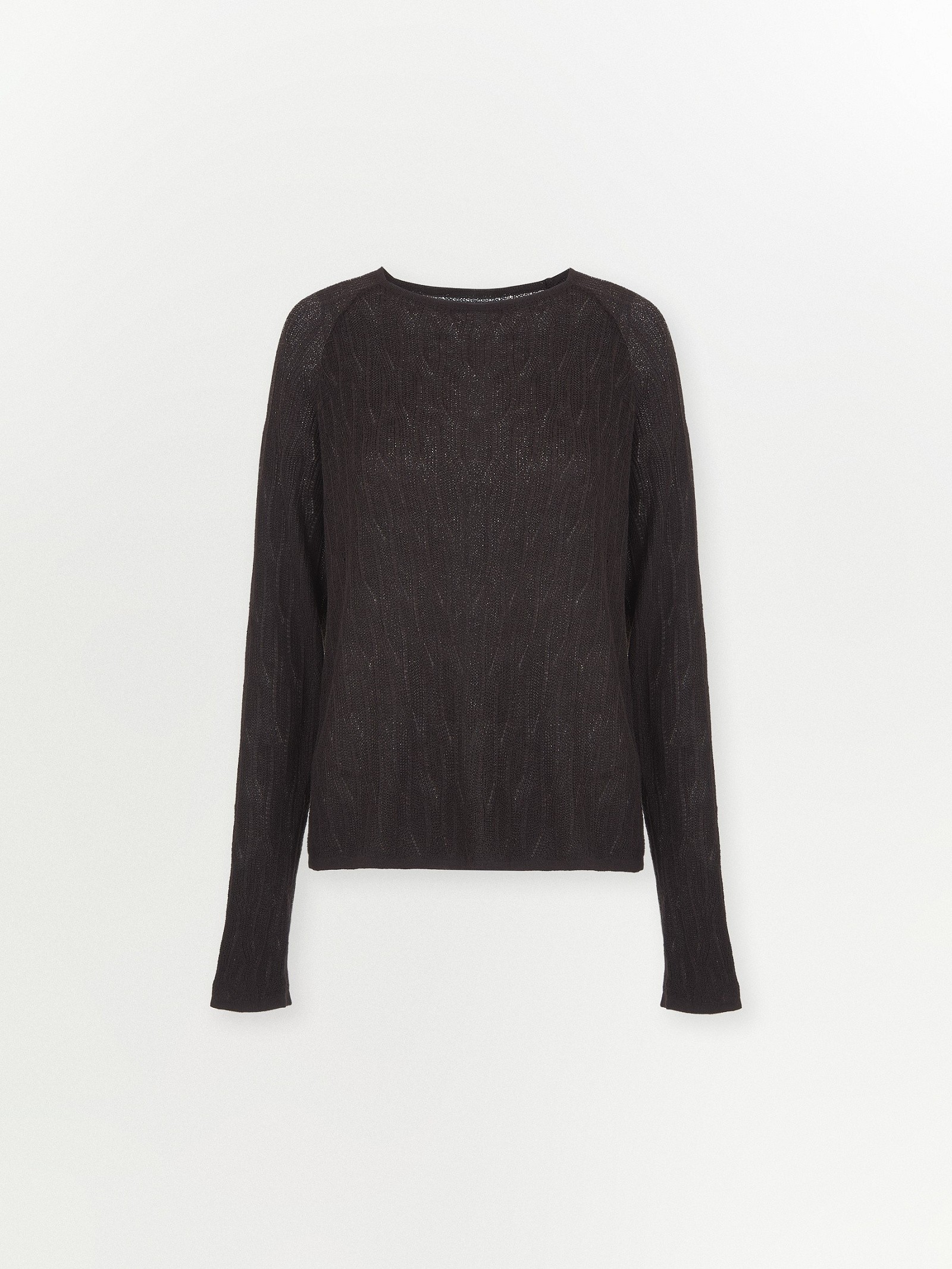 Лонгслив с содержанием шерсти