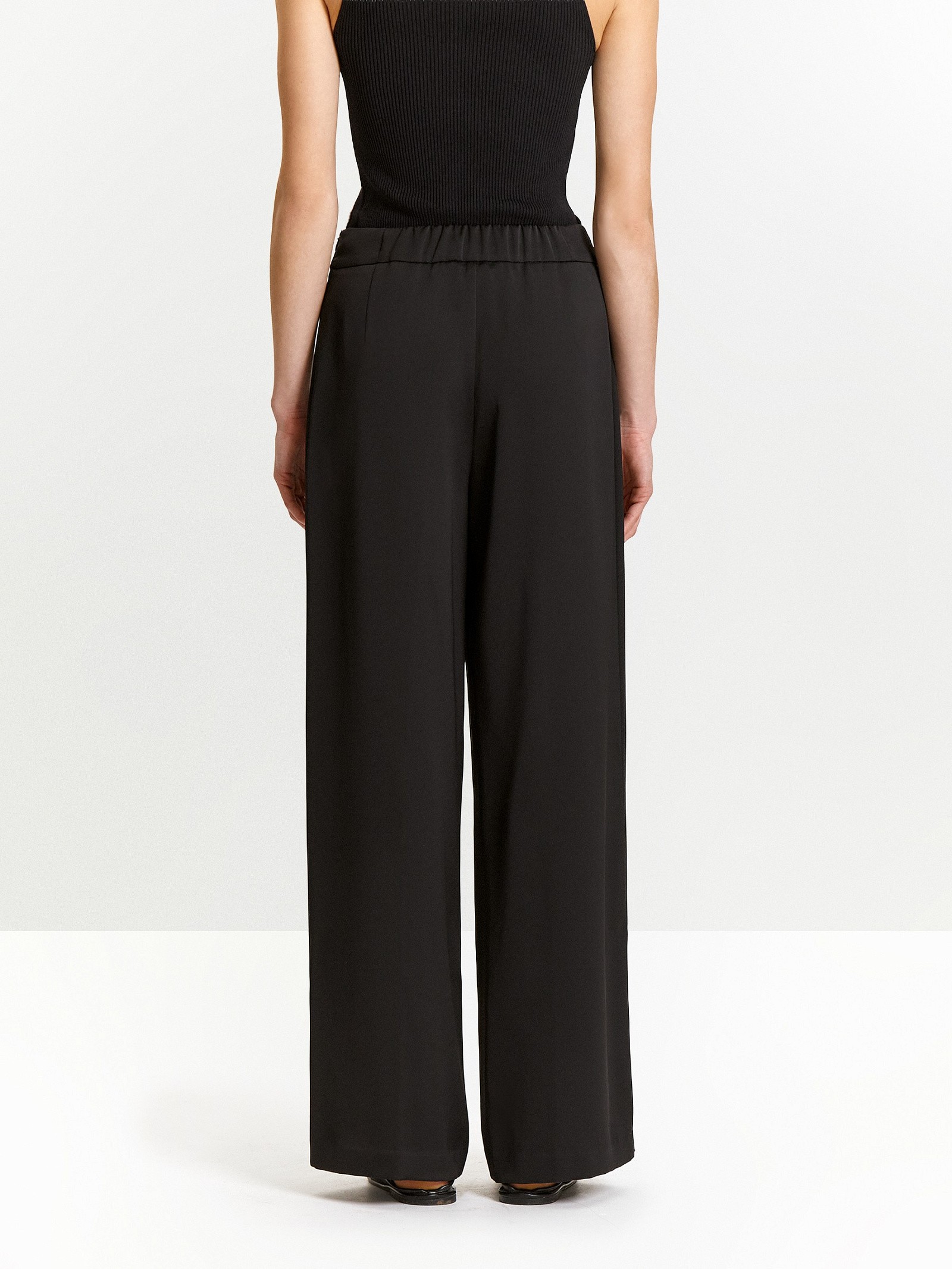 Брюки широкого кроя