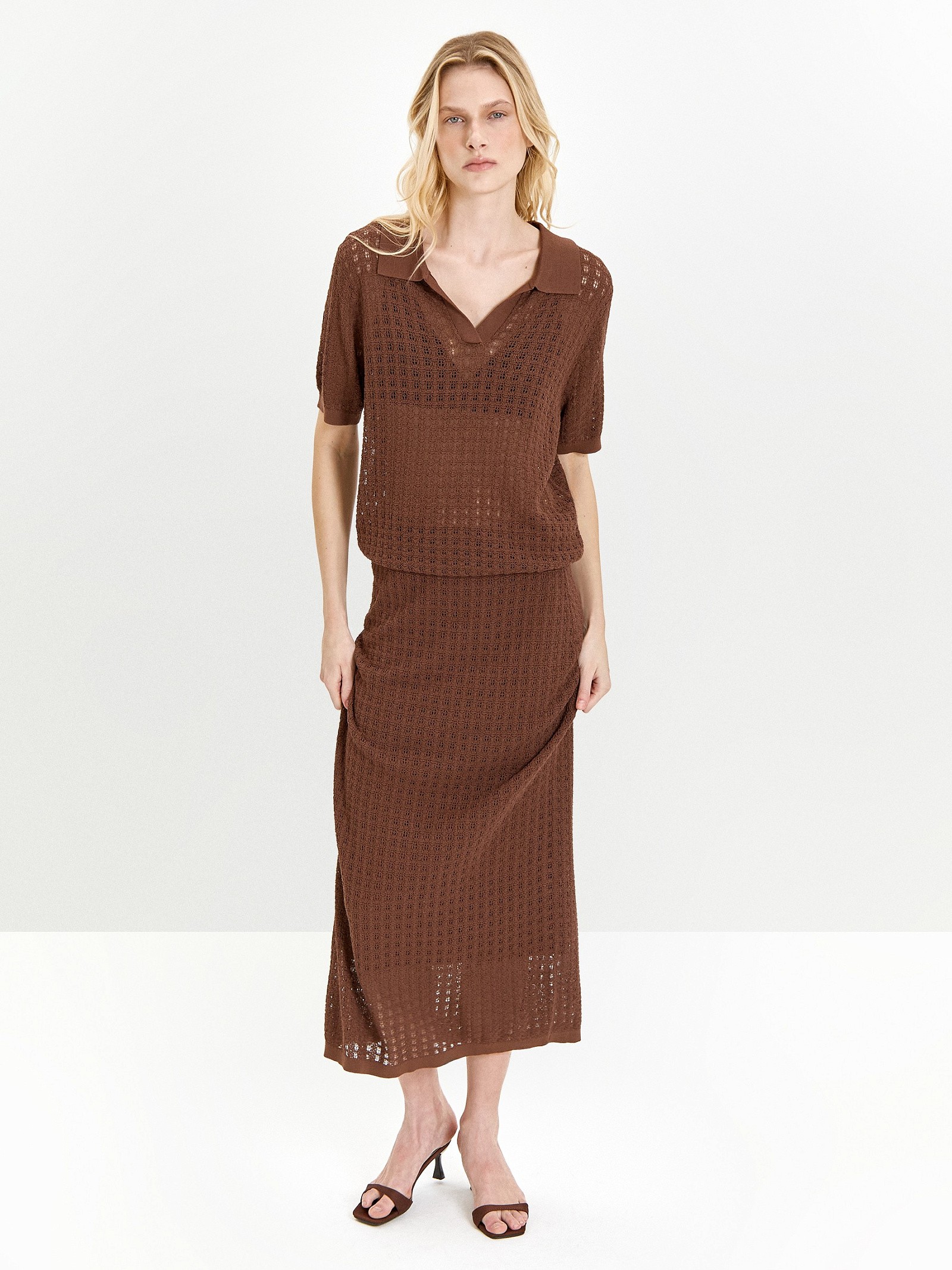 Джемпер прямого силуэта