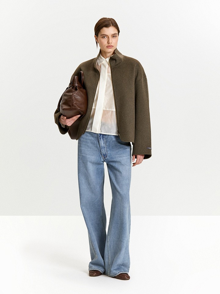 Пальто из шерсти и кашемира