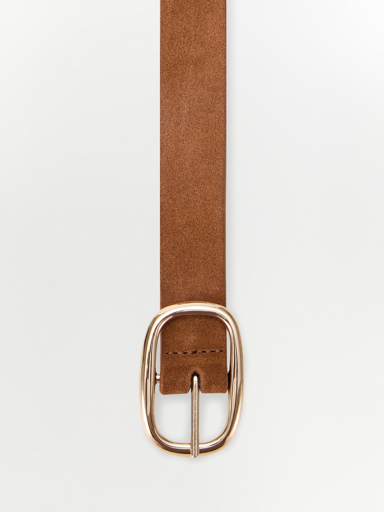 Ремень из натуральной замши