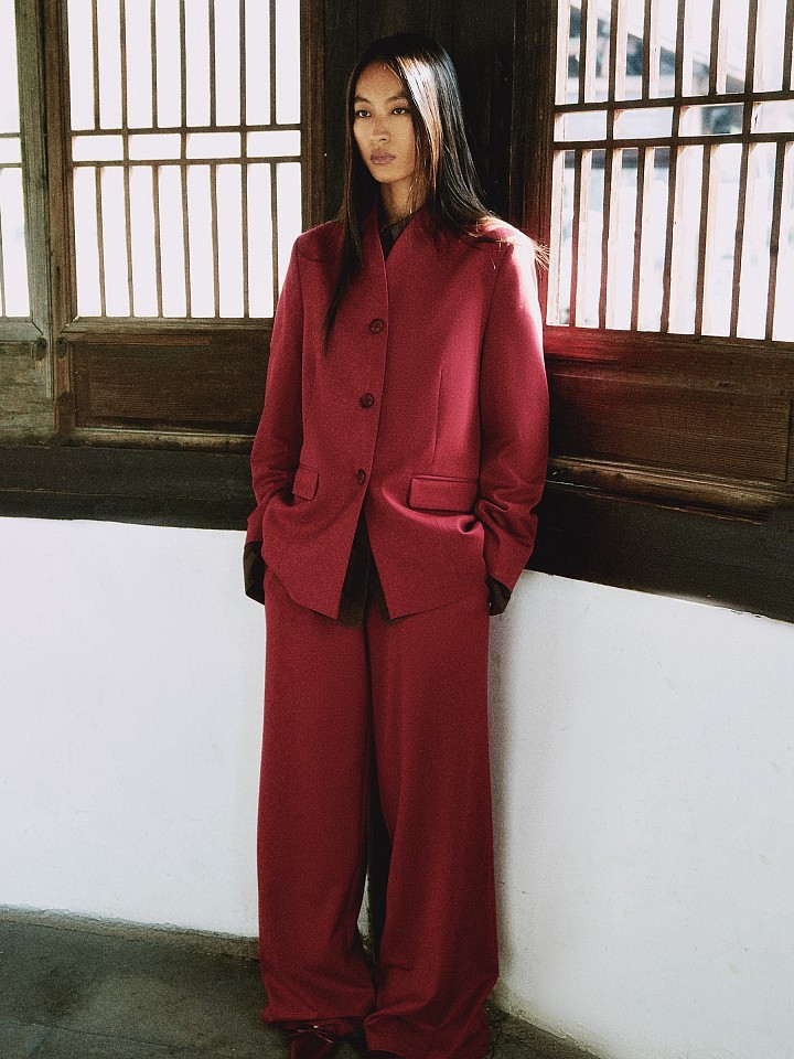 Брюки широкого кроя