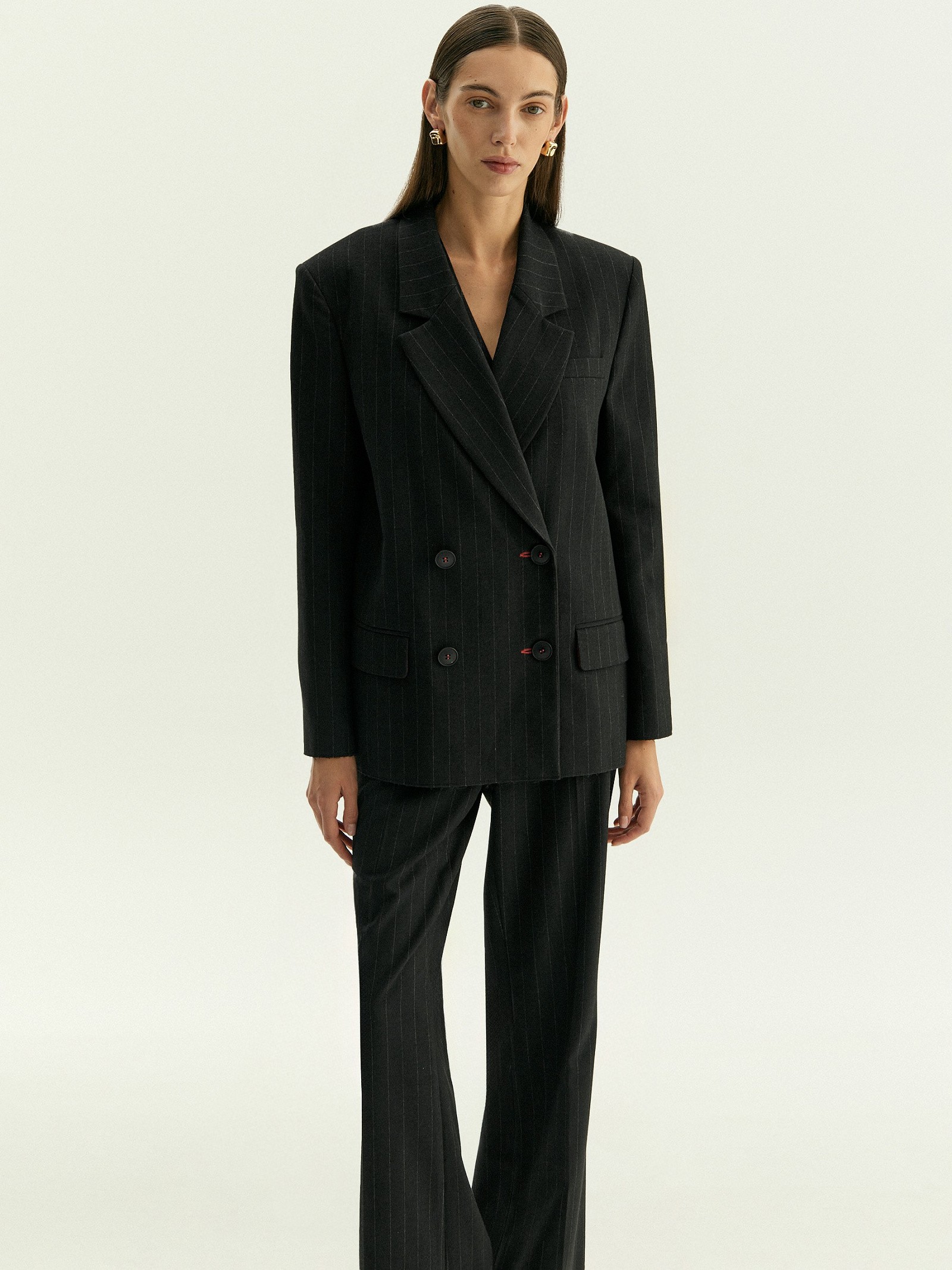 Жакет в полоску