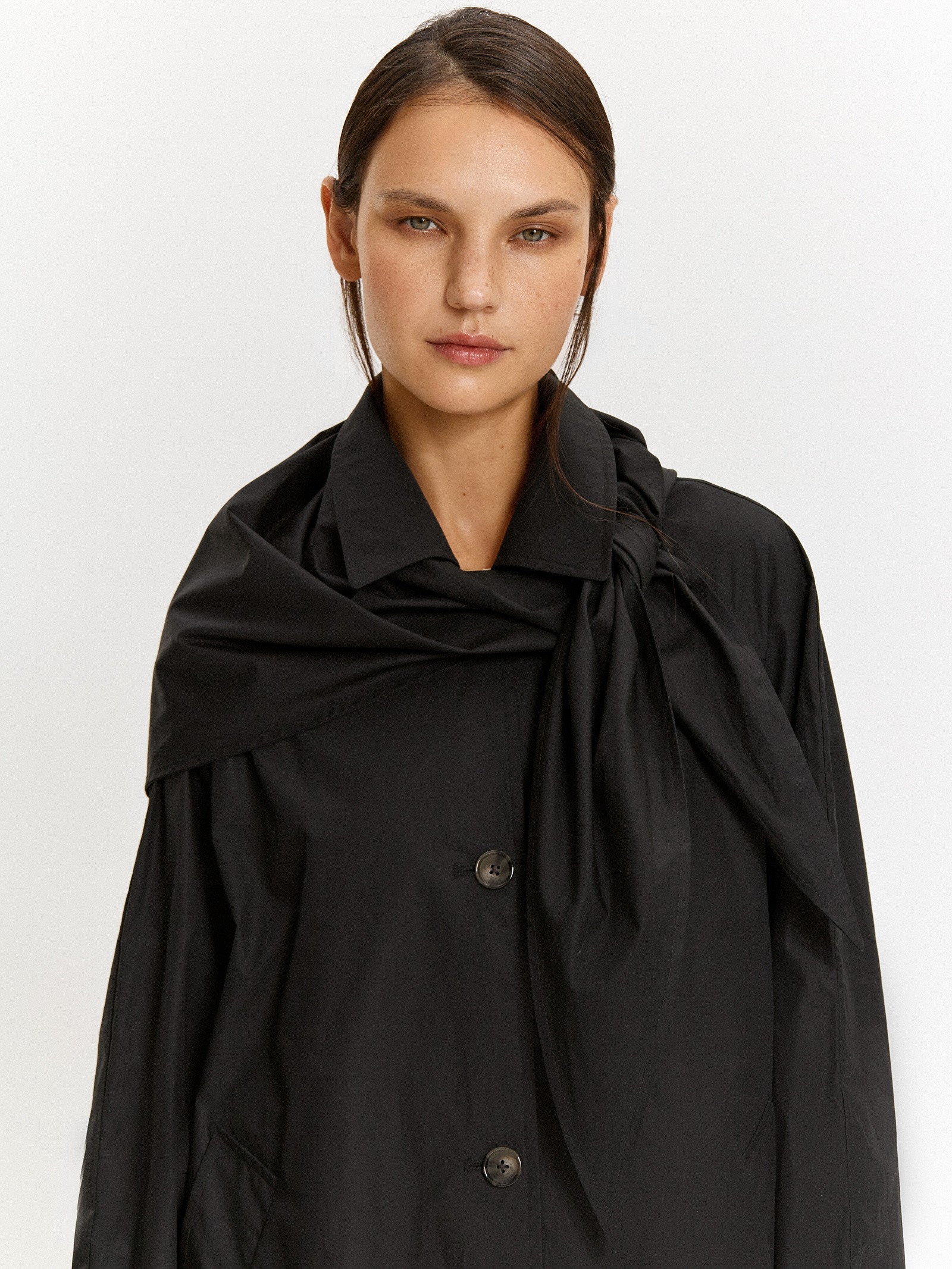 Плащ из хлопка