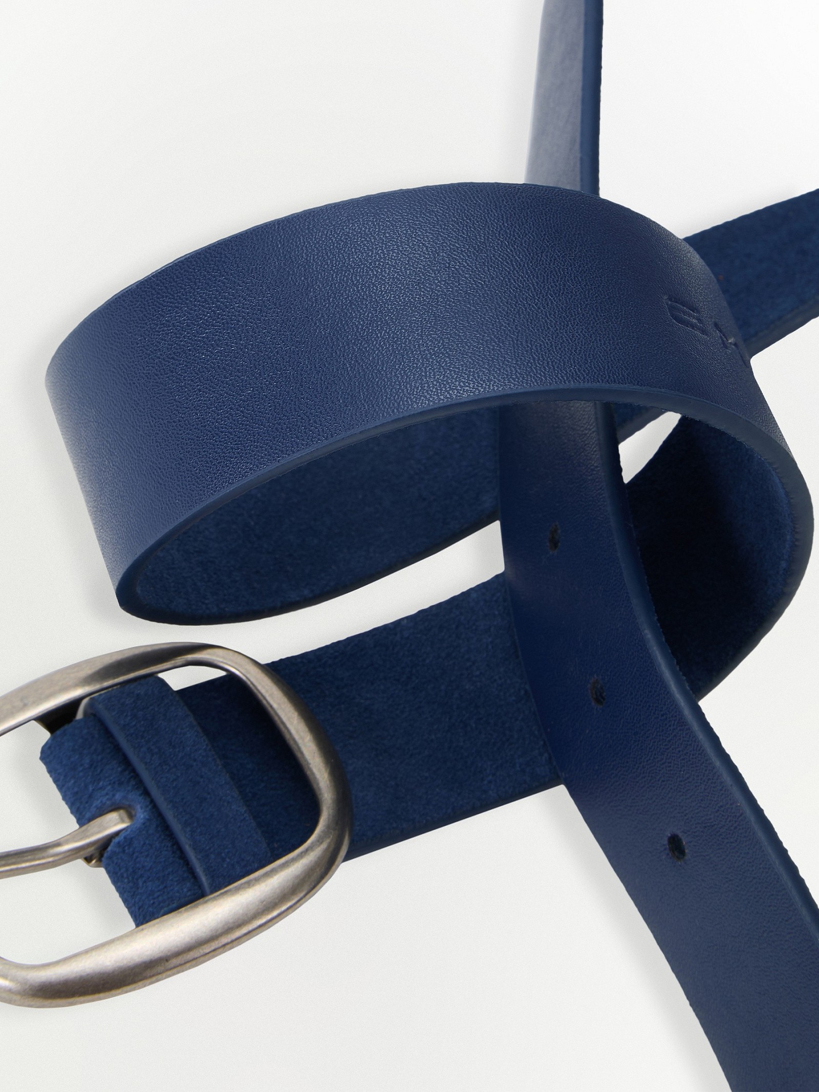 Ремень из натуральной замши