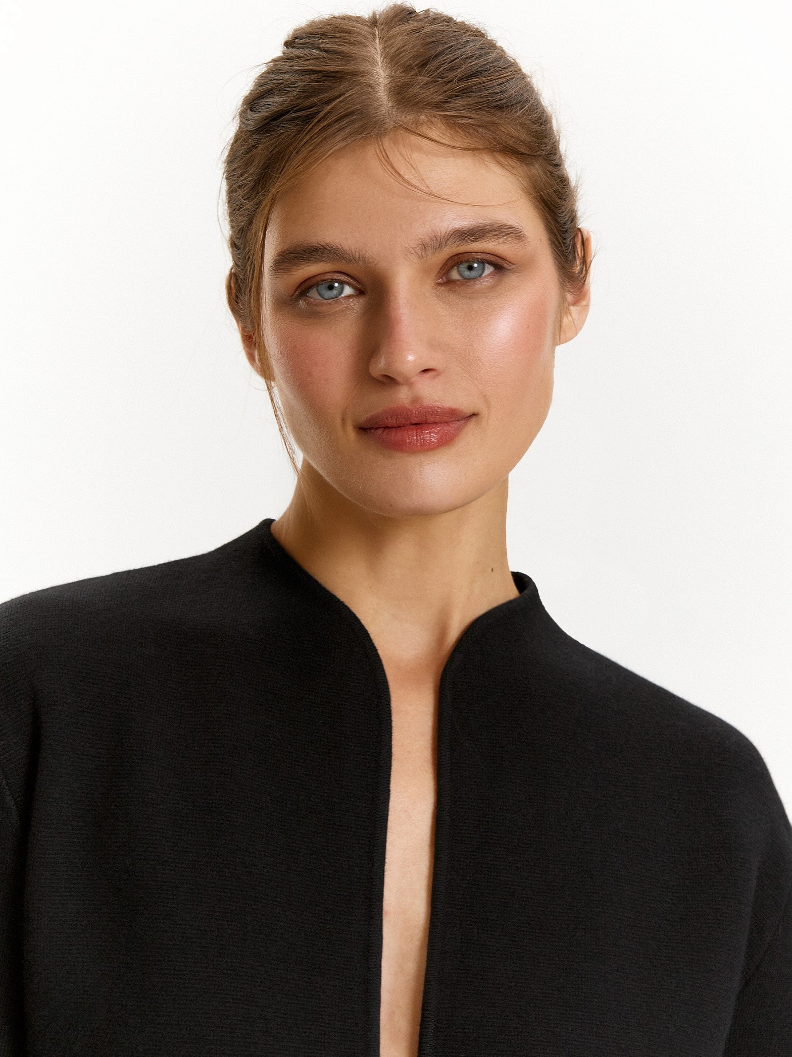 Кардиган с содержанием шерсти