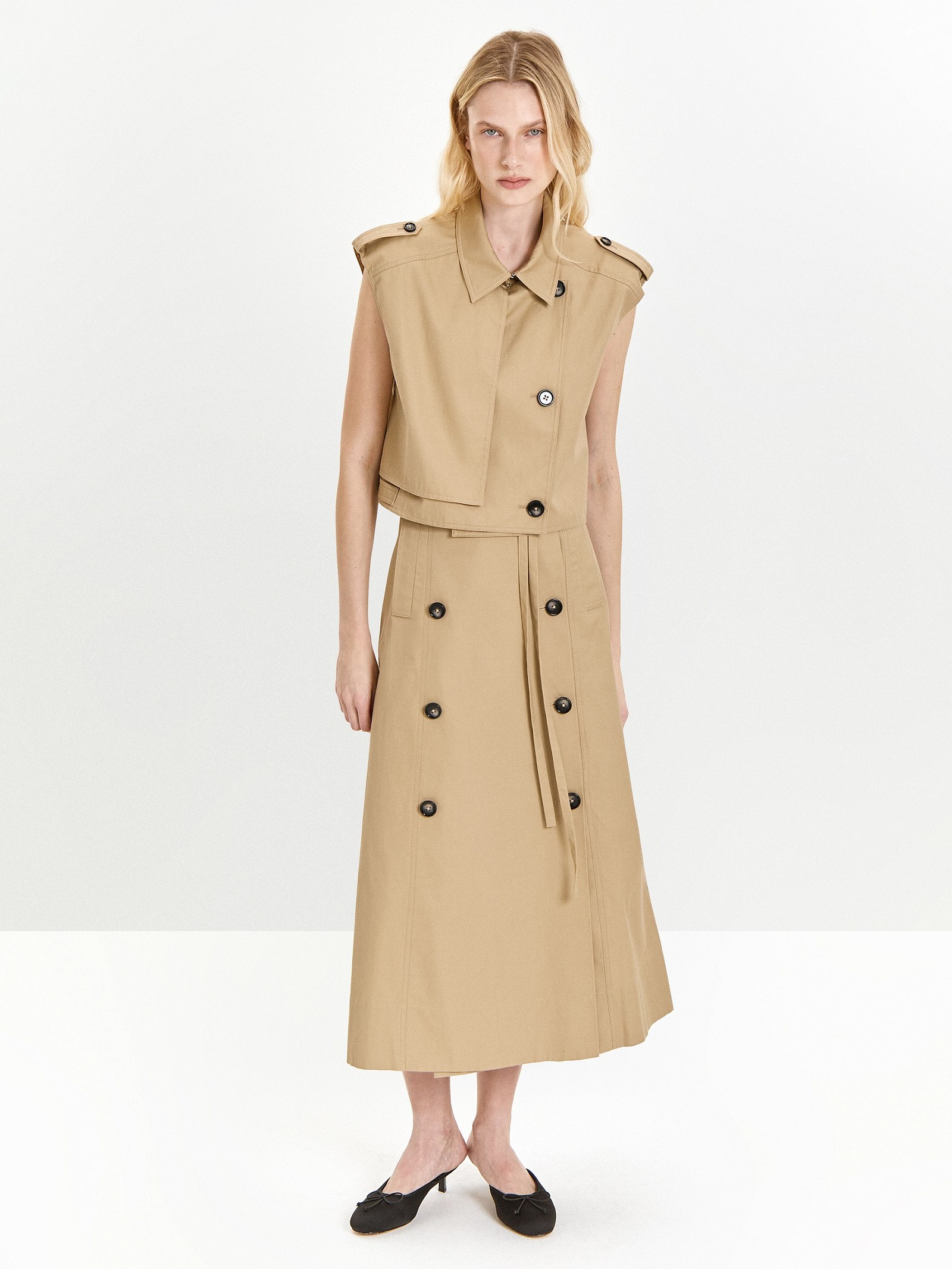 Жилет без рукавов