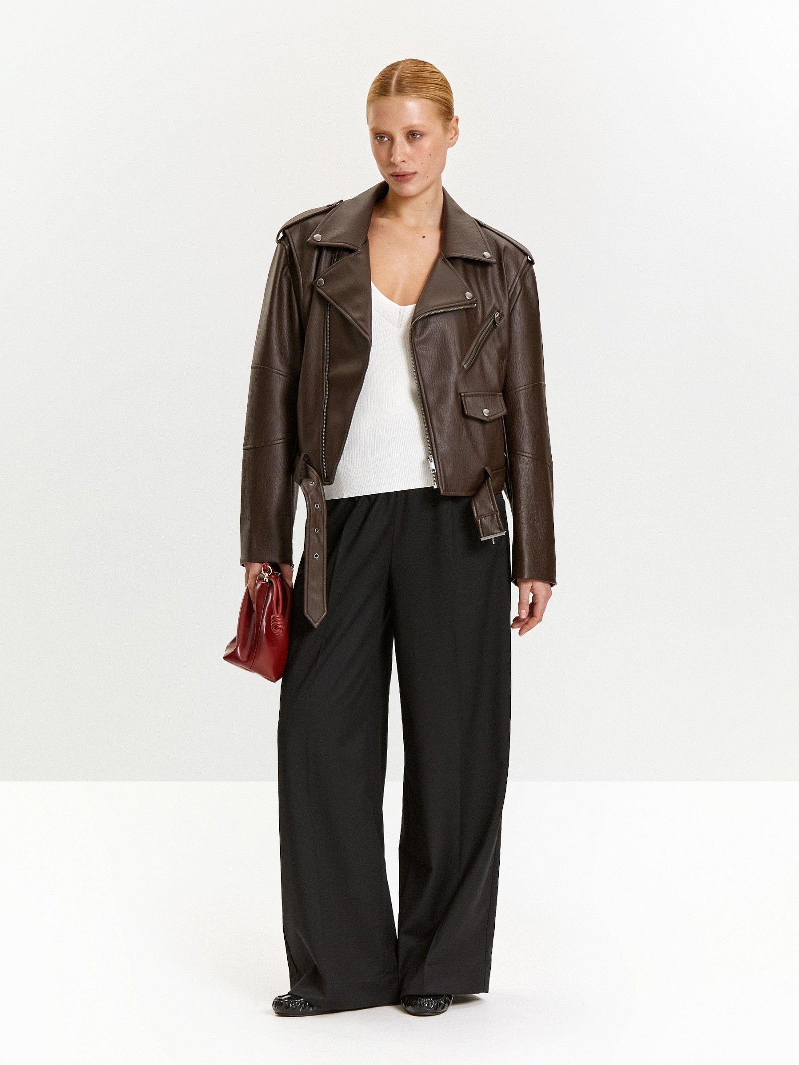 Косуха из экокожи