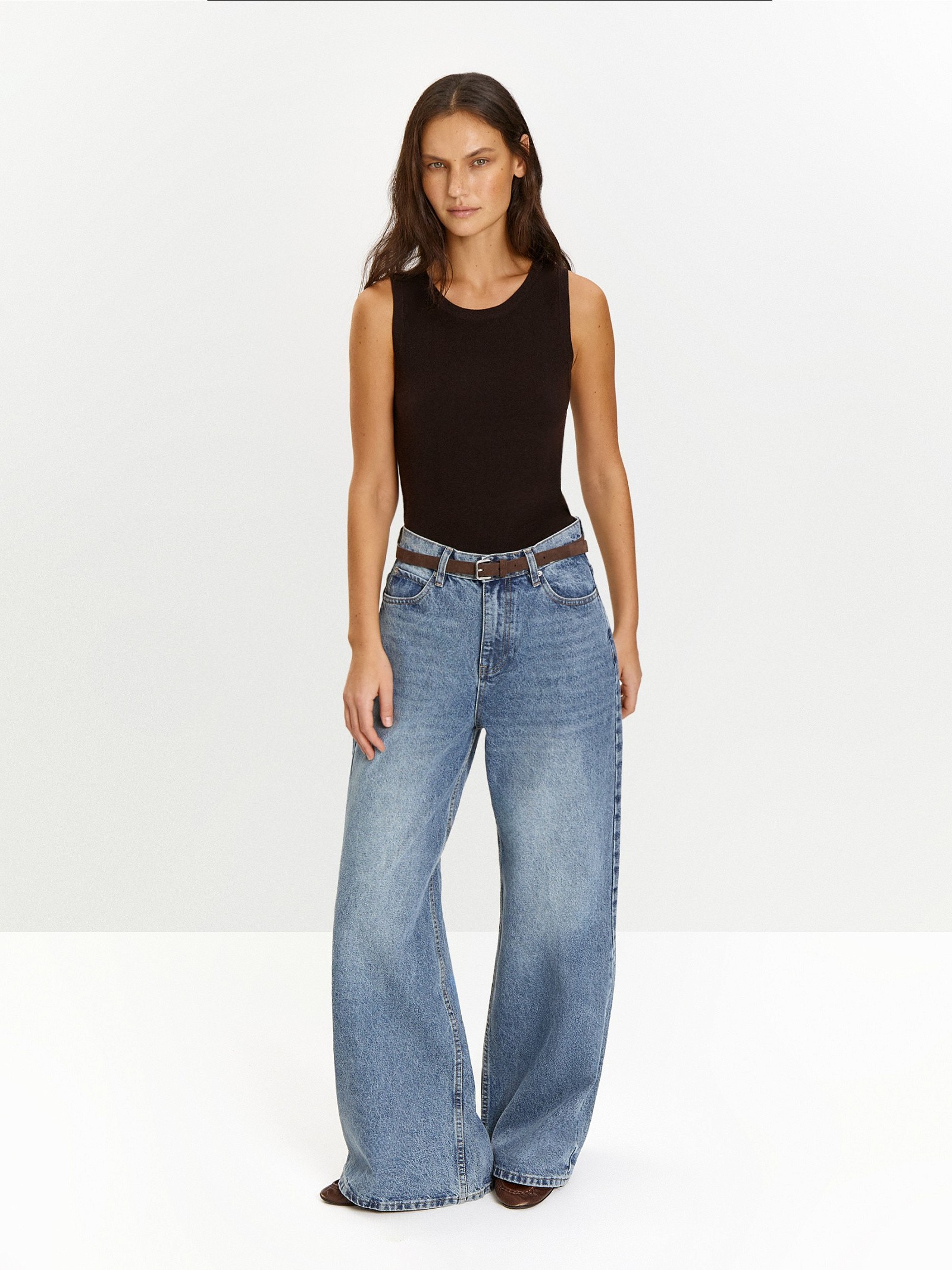 Топ с содержанием шерсти