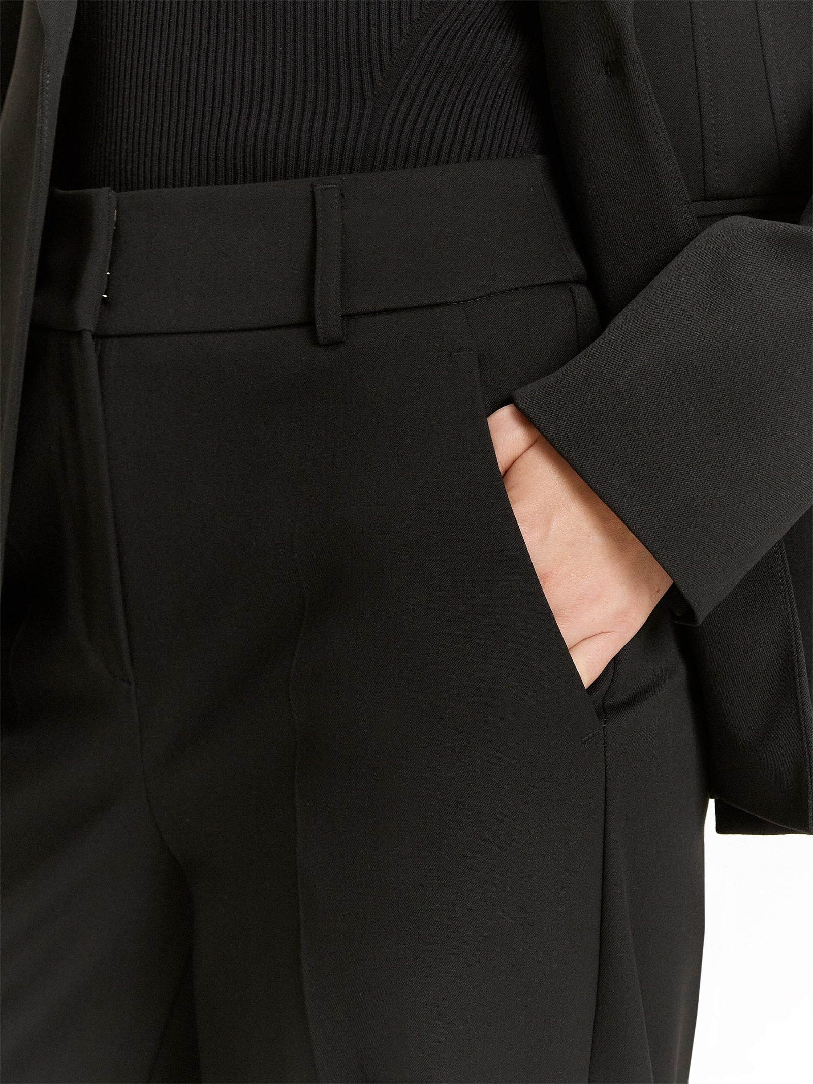 Брюки из костюмной шерсти