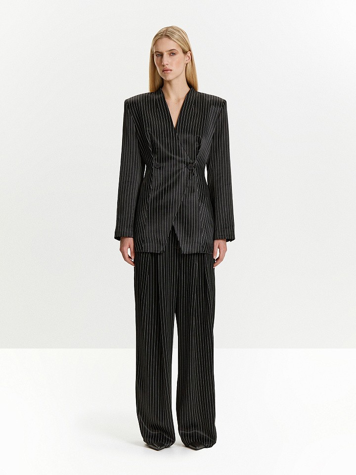 Брюки широкого кроя