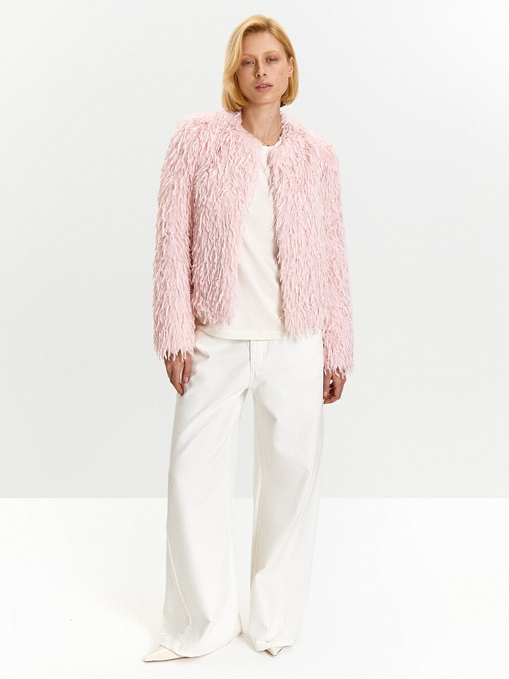 Жакет без лацканов