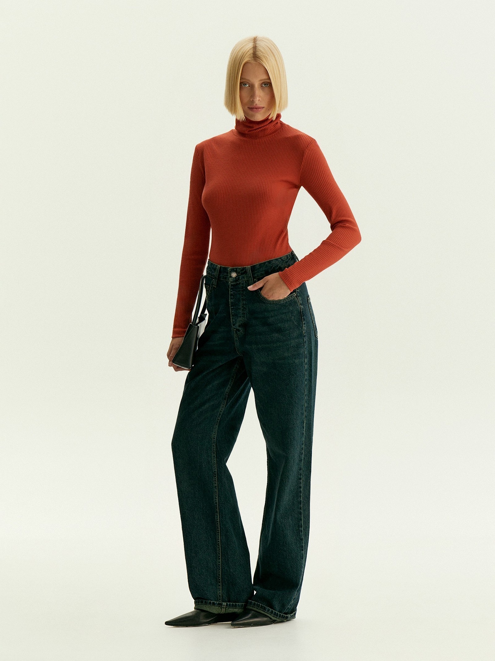 Водолазка из вискозы