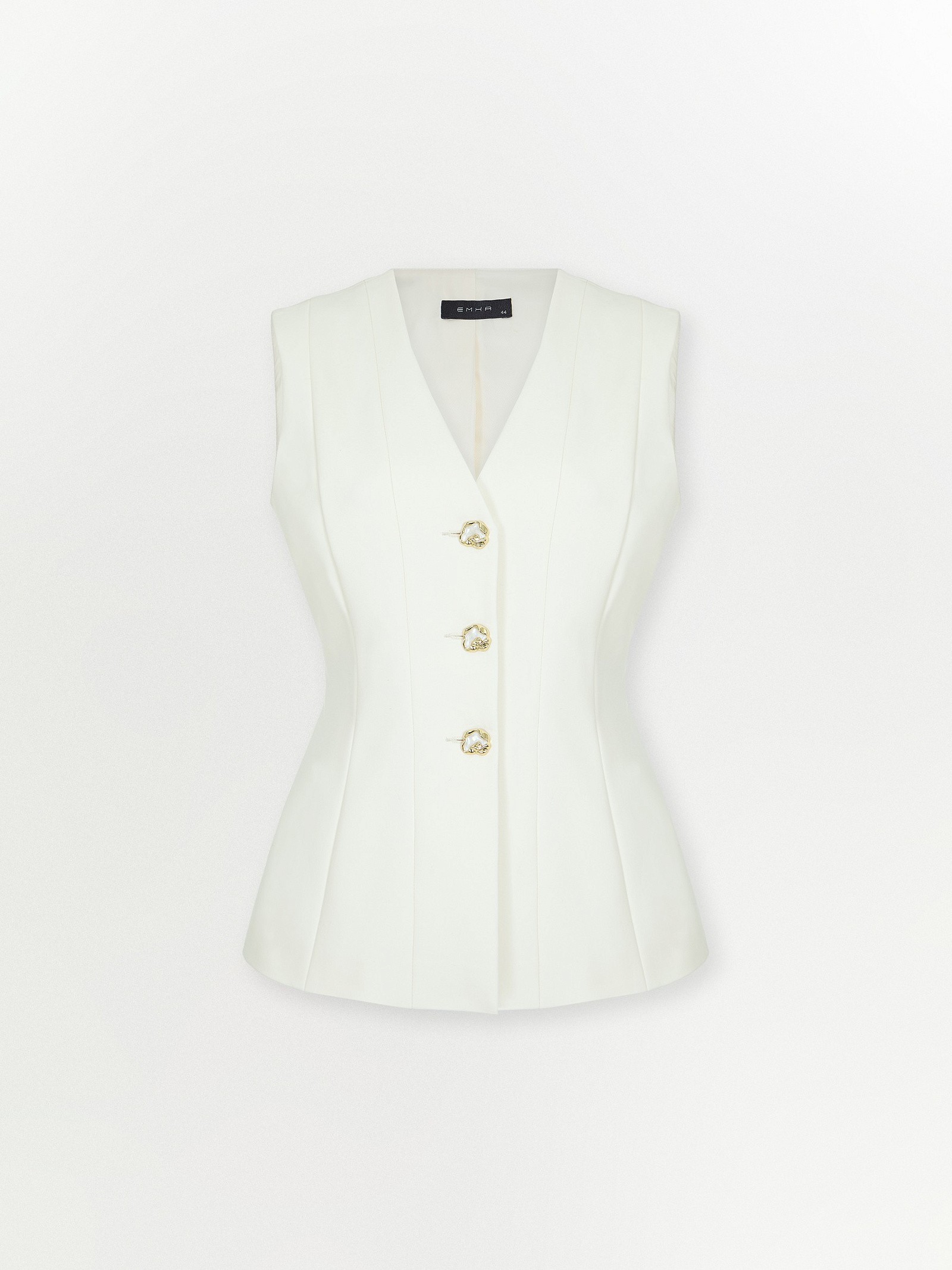 Блузка однотонная