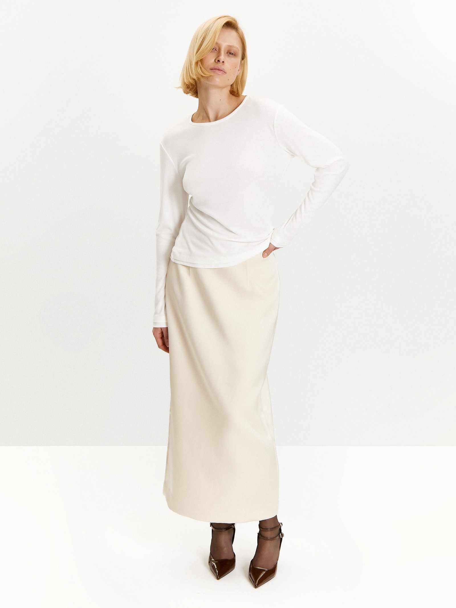 Юбка прямого кроя