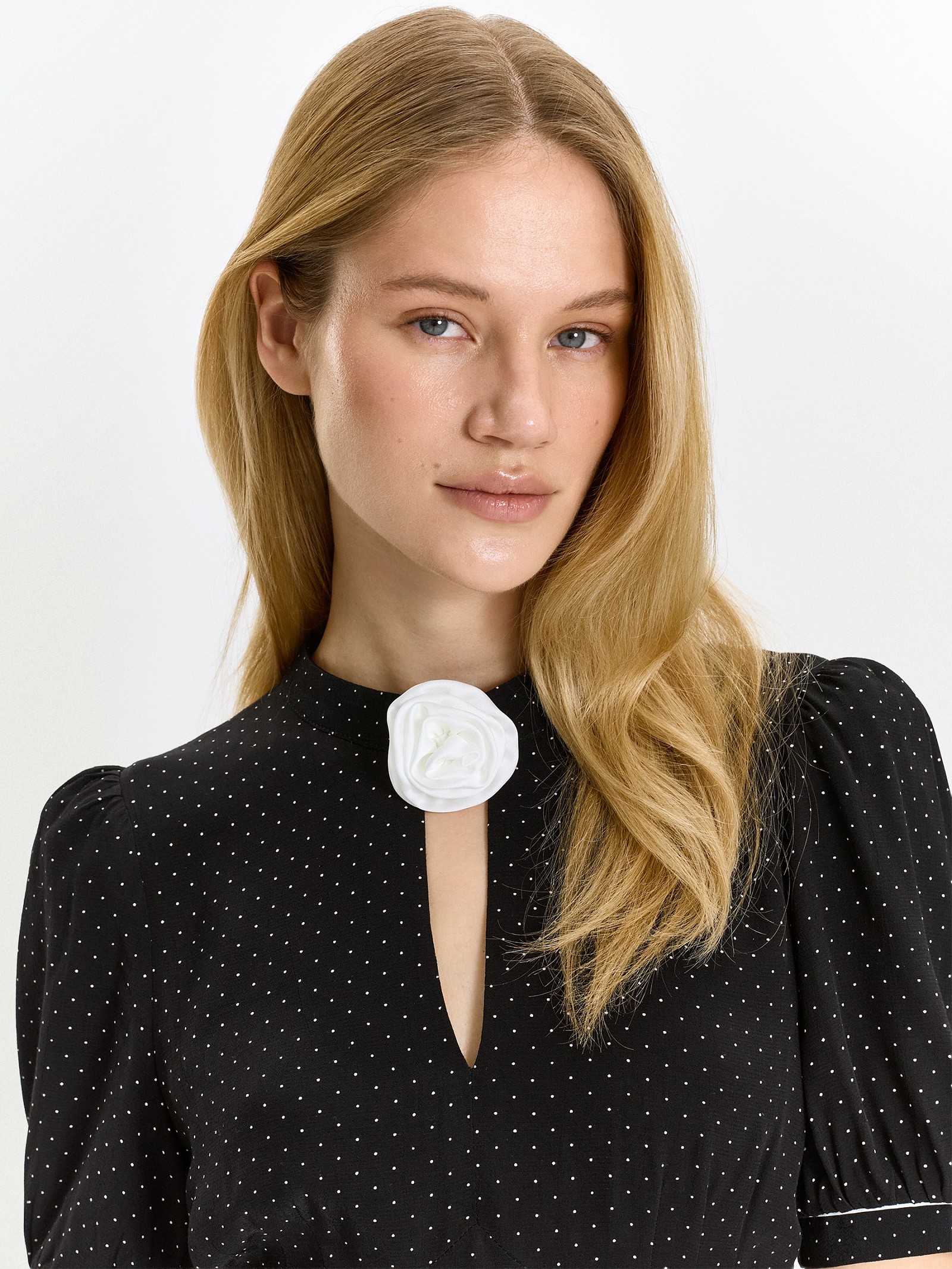 Платье в горох