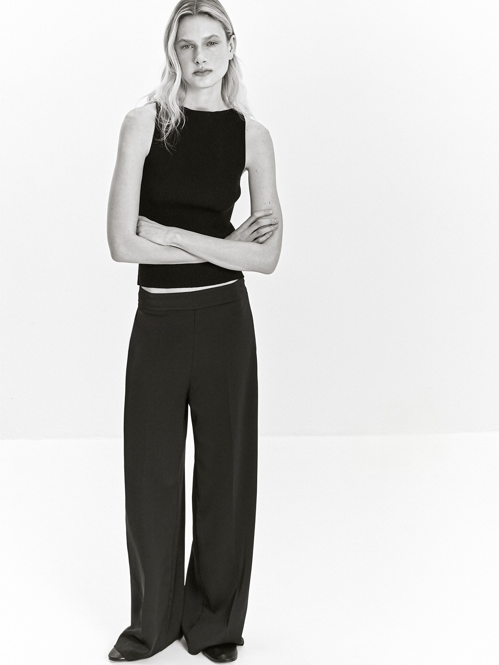 Трикотажный топ