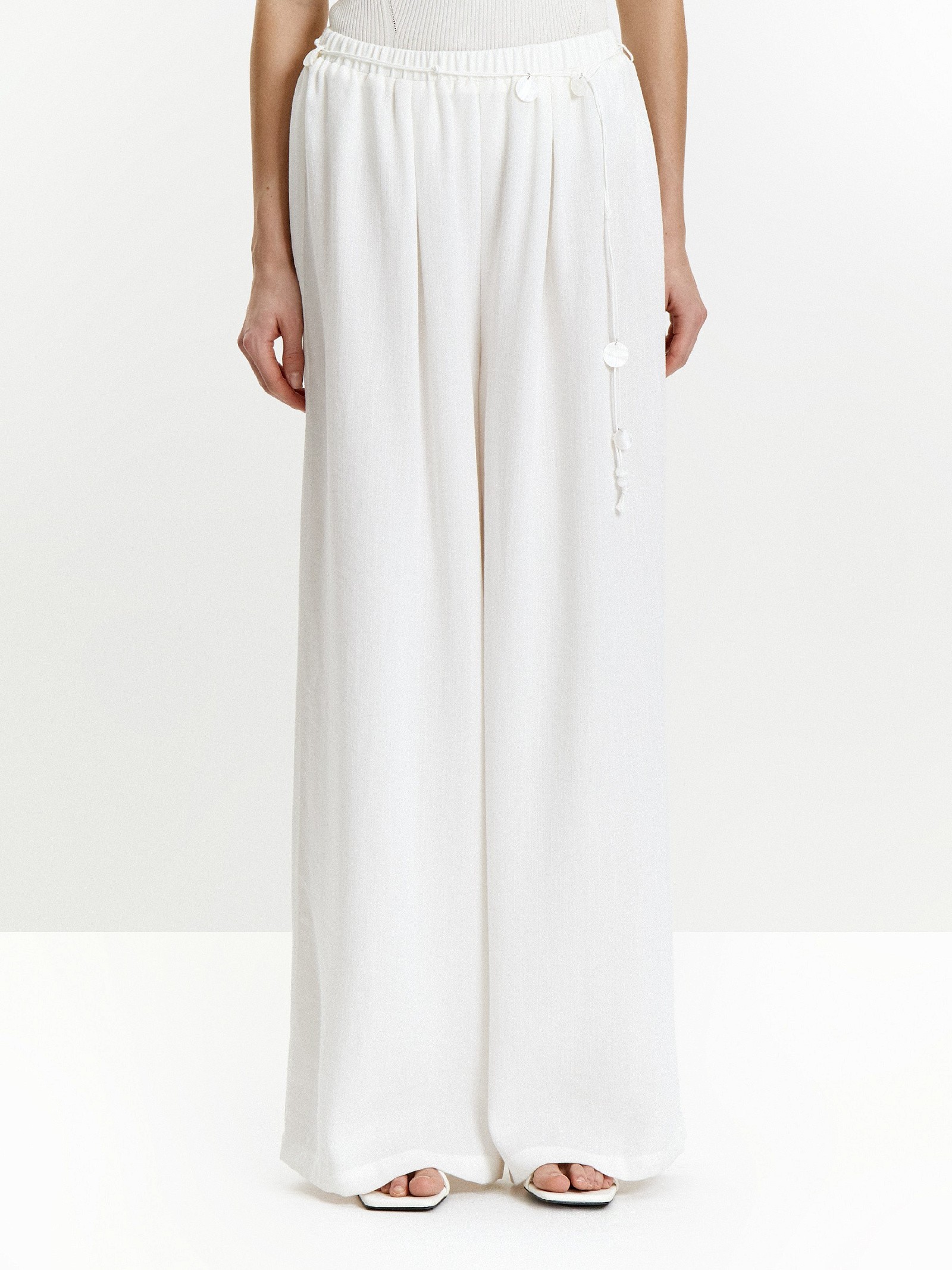 Брюки широкого кроя