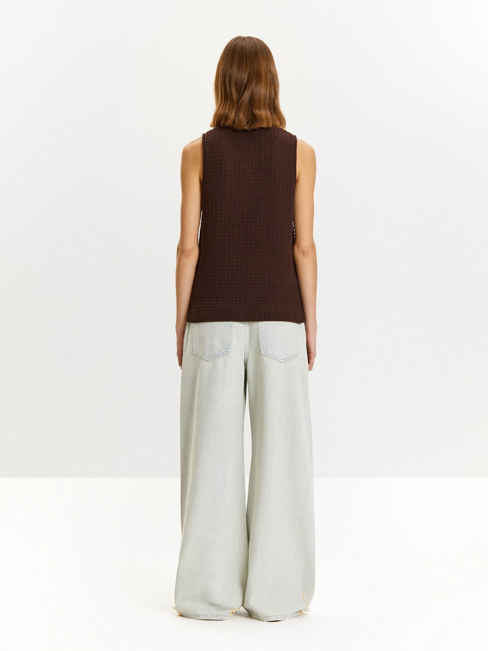 Трикотажный топ