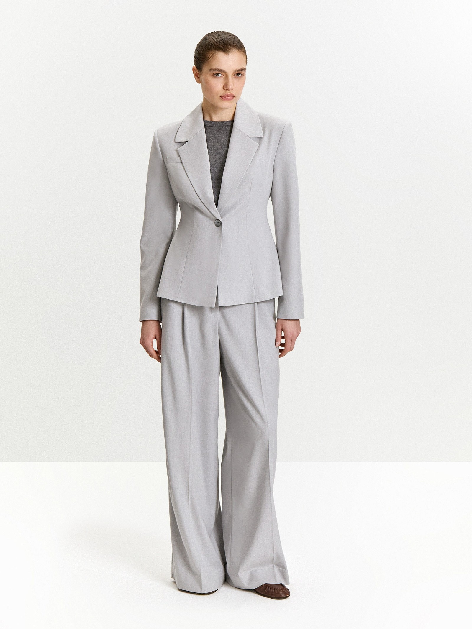 Брюки широкого кроя