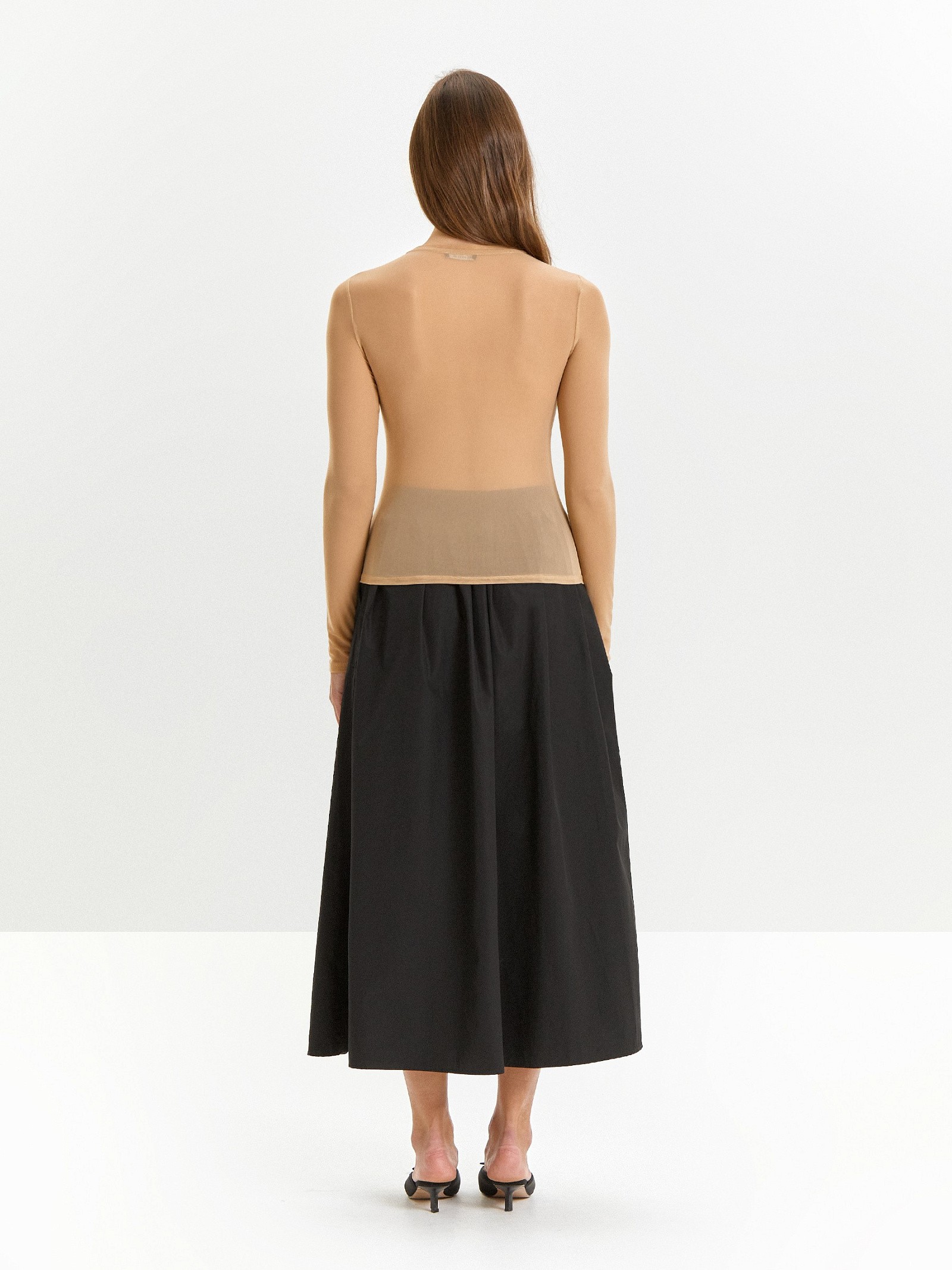 Облегающий лонгслив