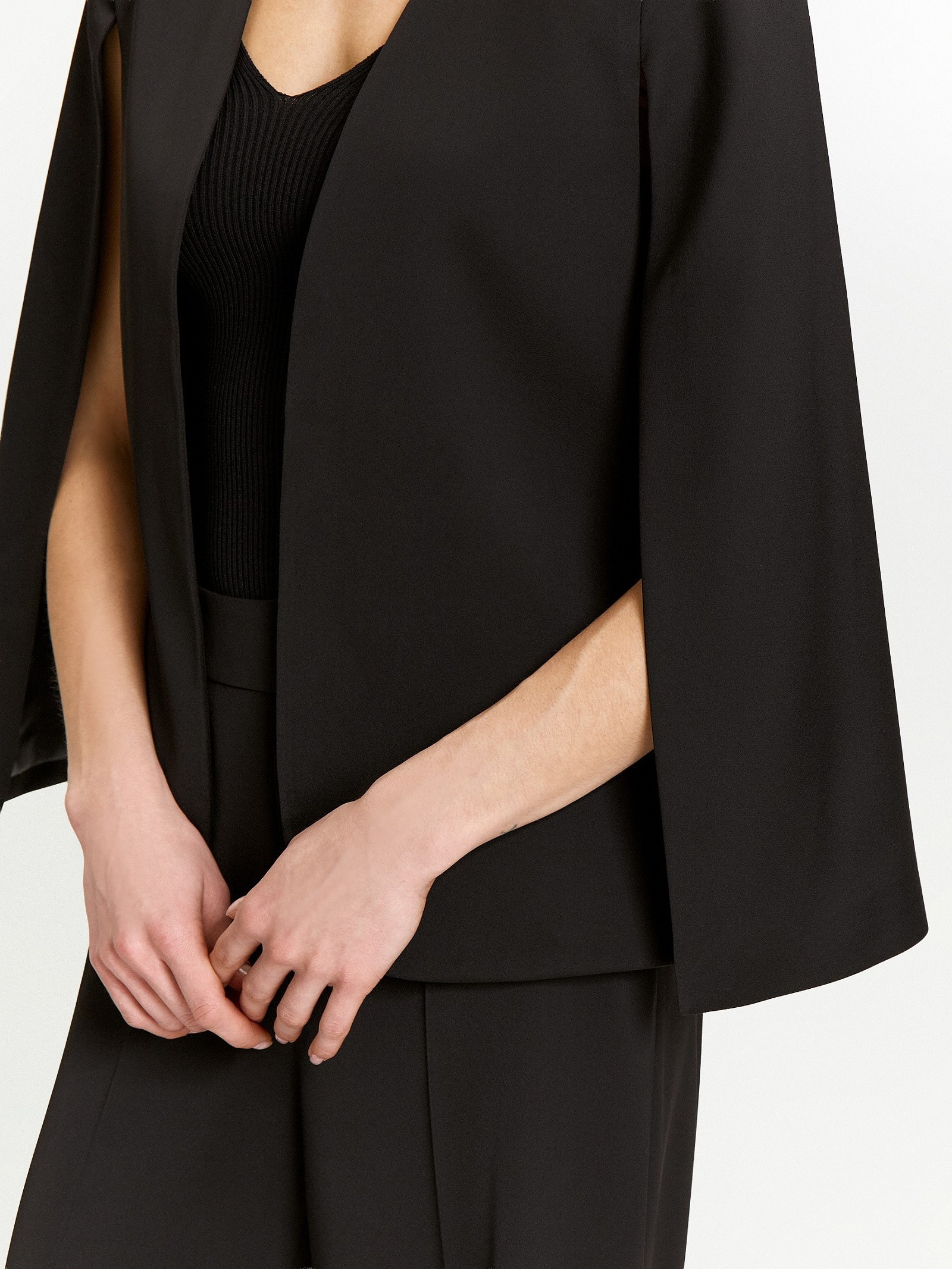 Жакет без лацканов