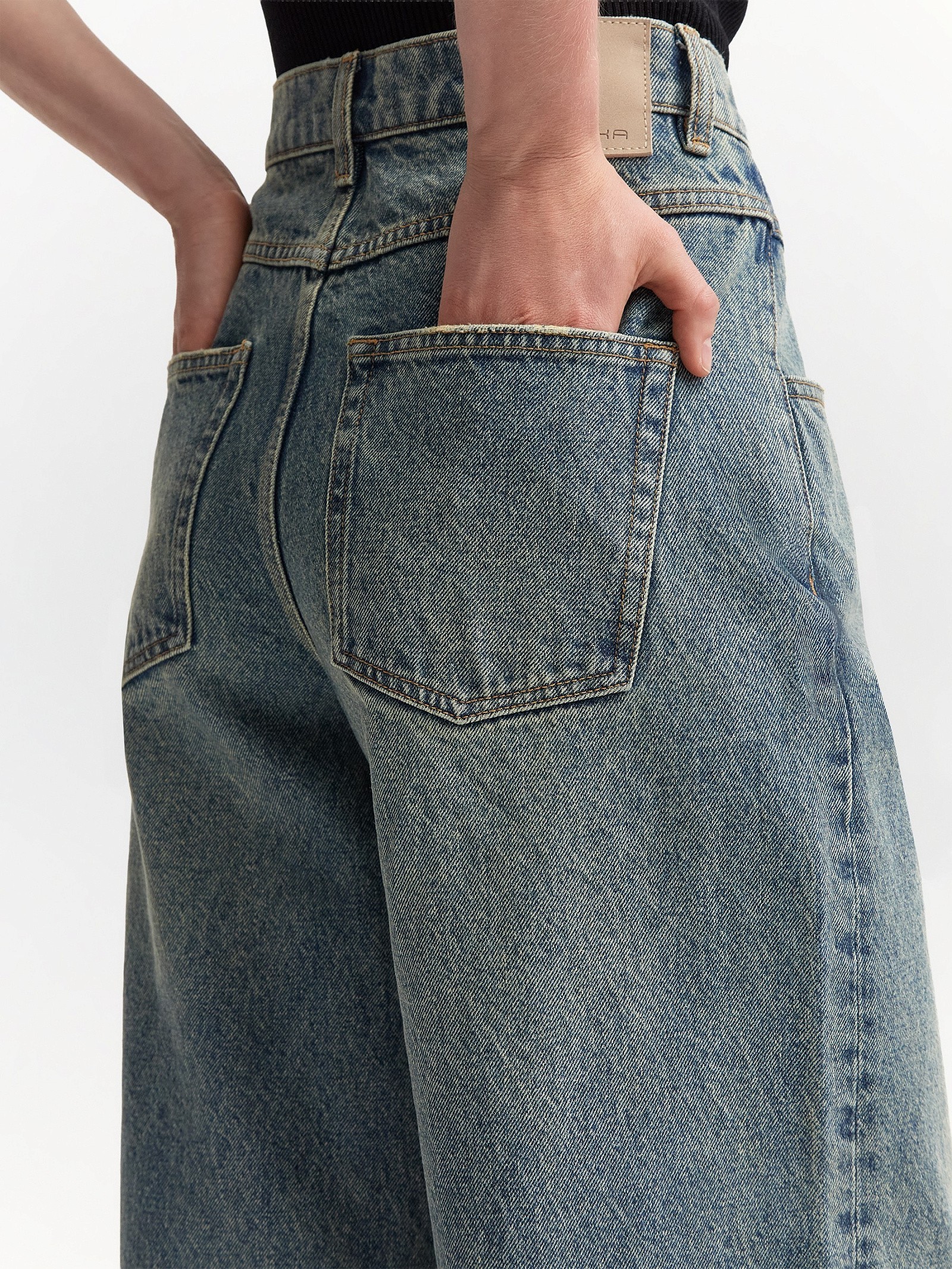 Джинсы Wide Leg 533