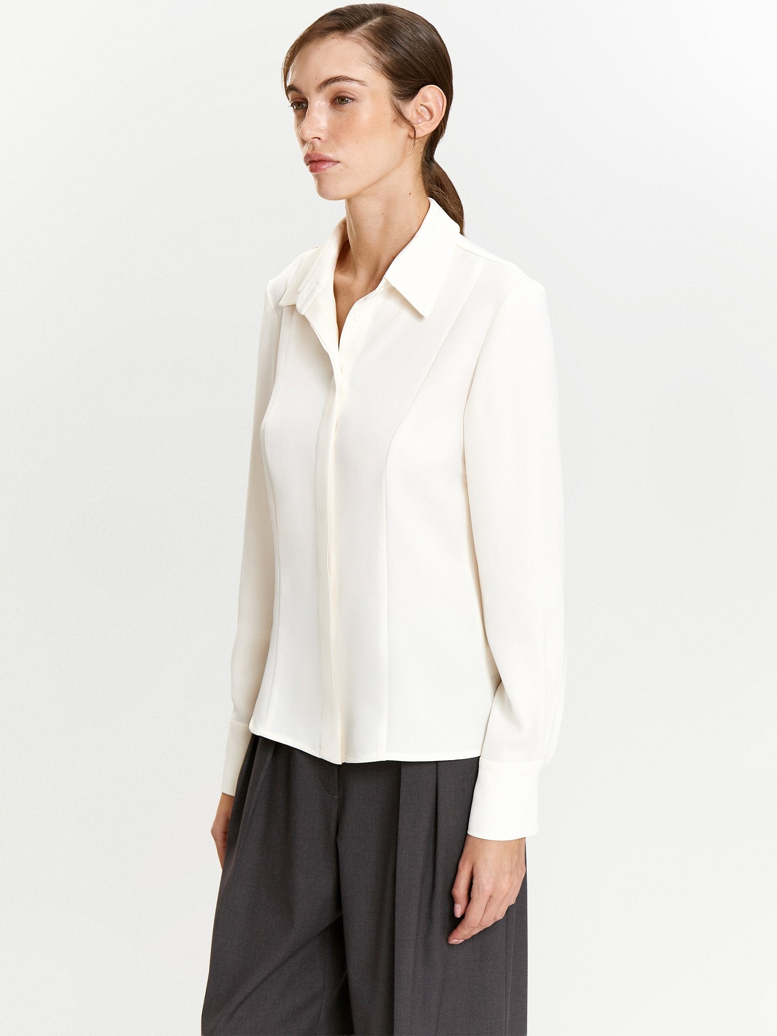 Рубашка приталенного кроя