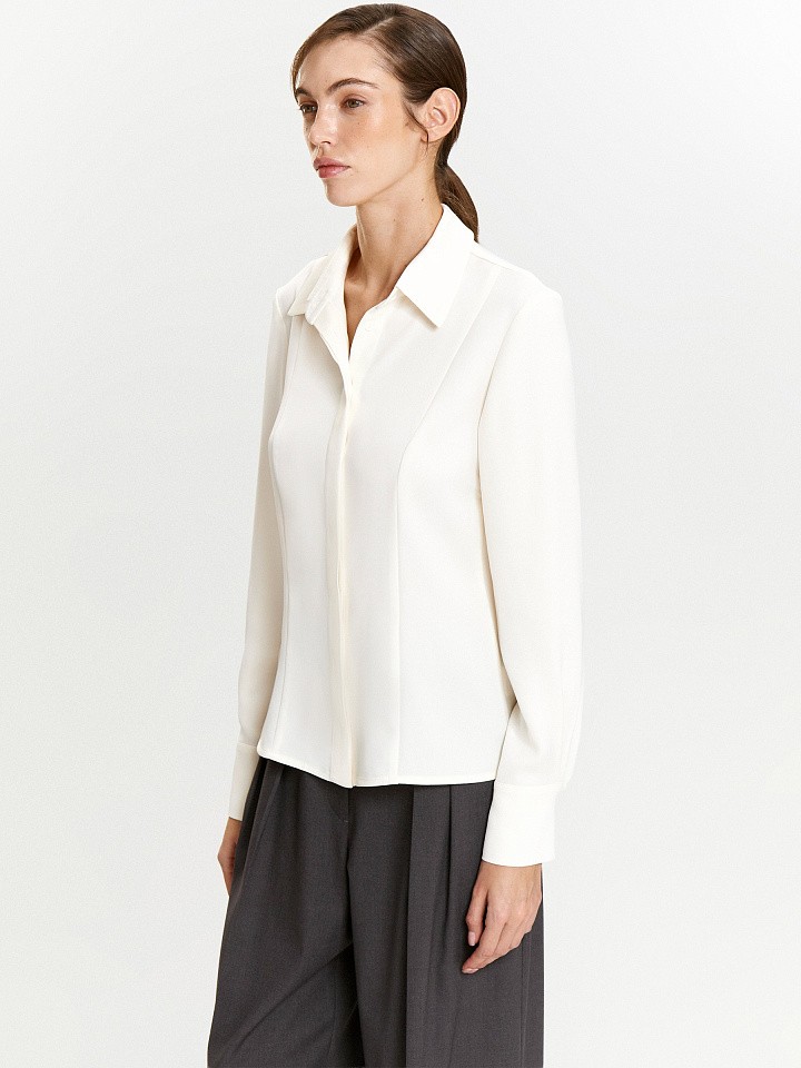 Рубашка приталенного кроя