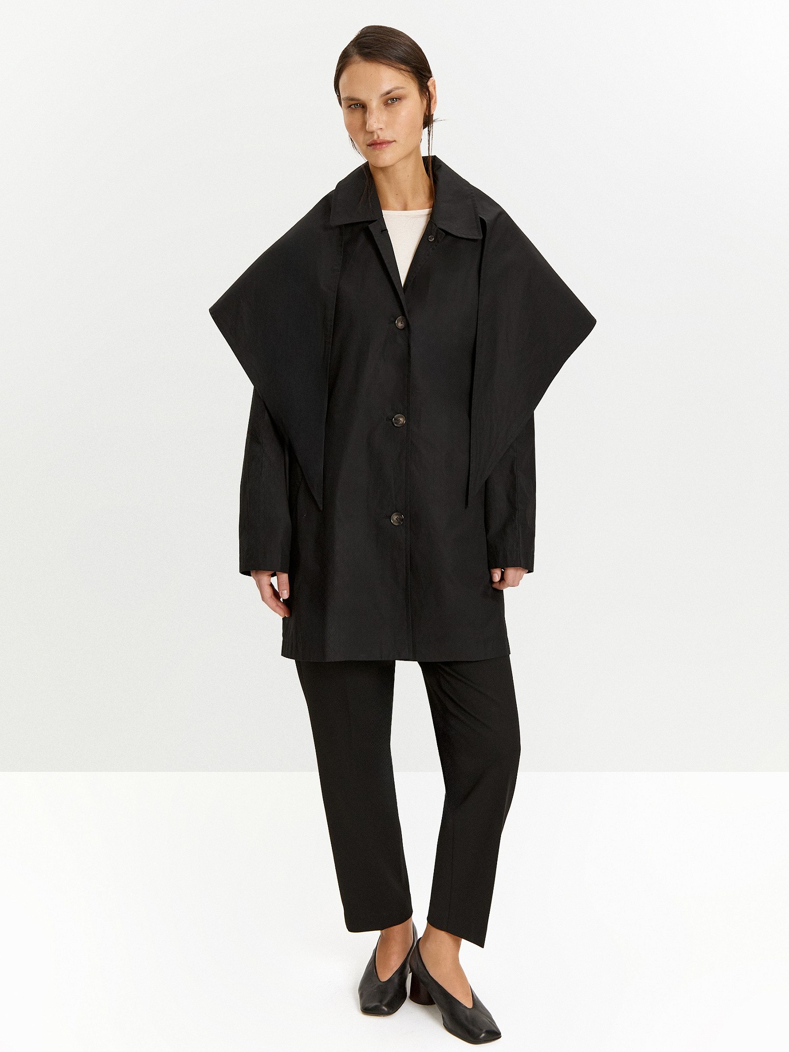 Плащ из хлопка