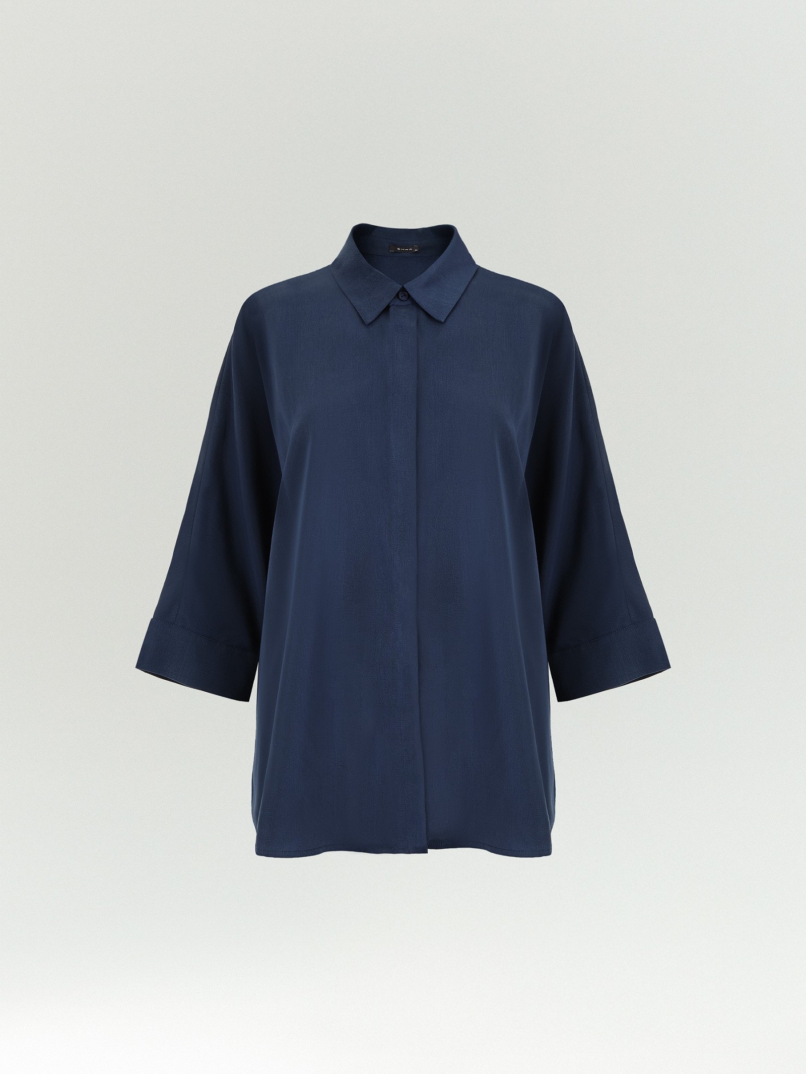 Рубашка с рукавом 3/4 из 100% тенсела