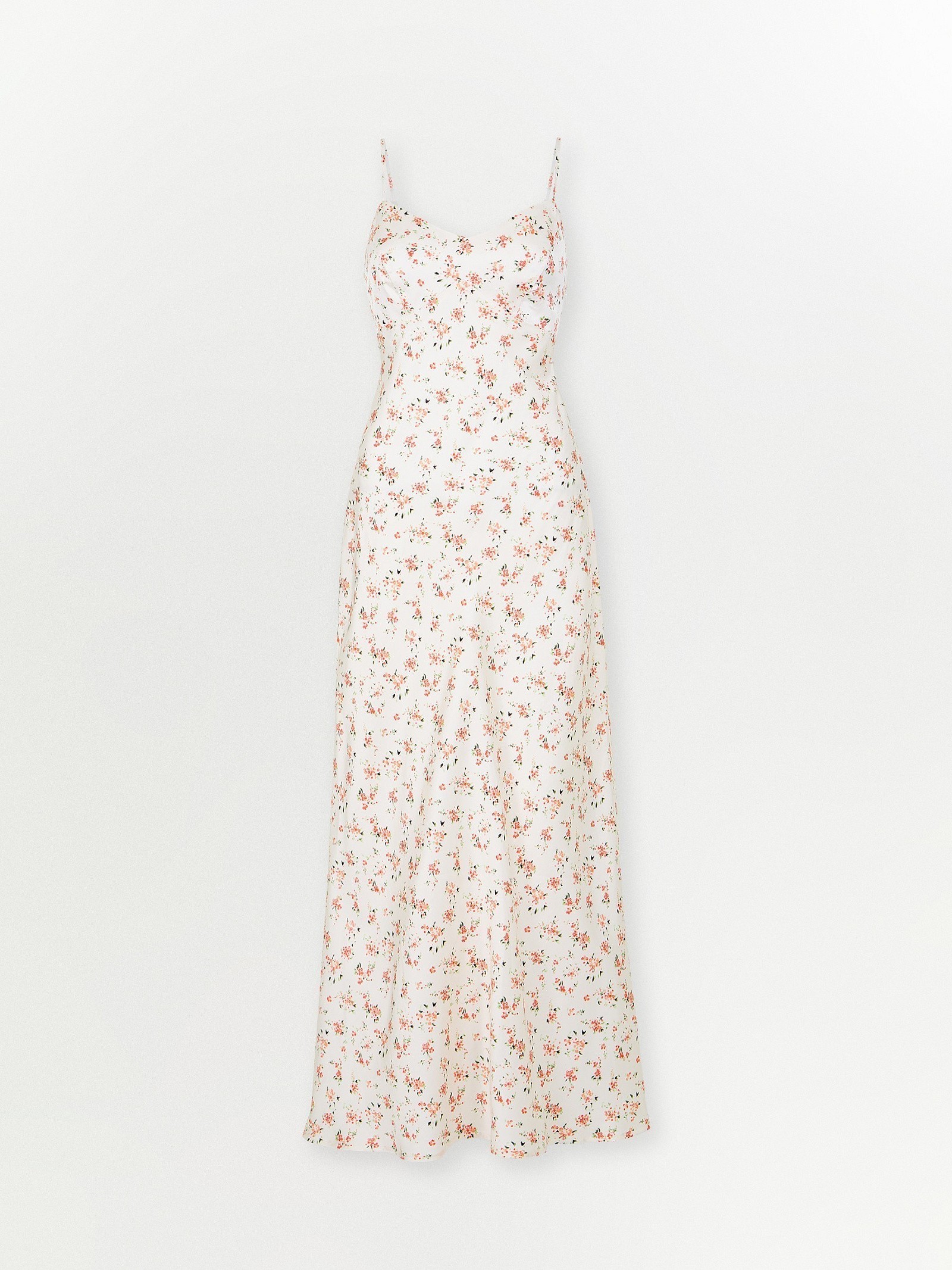 Платье макси с цветочным принтом из 100% японской вискозы