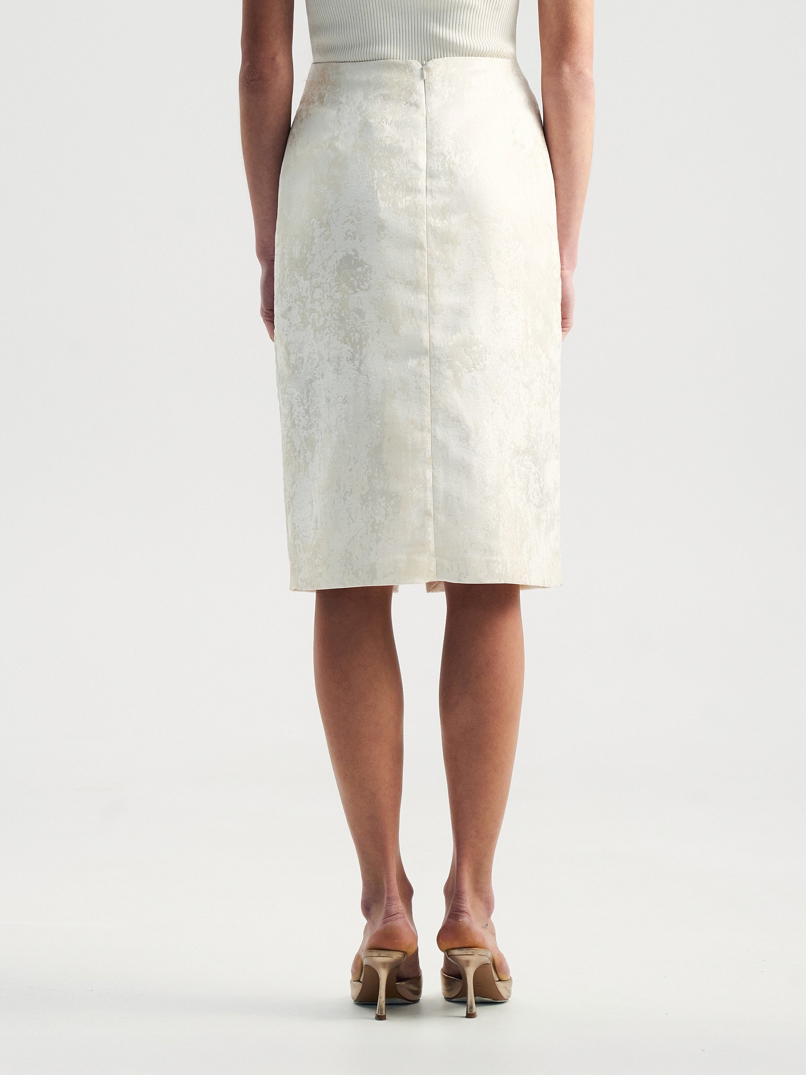 Юбка из жаккарда