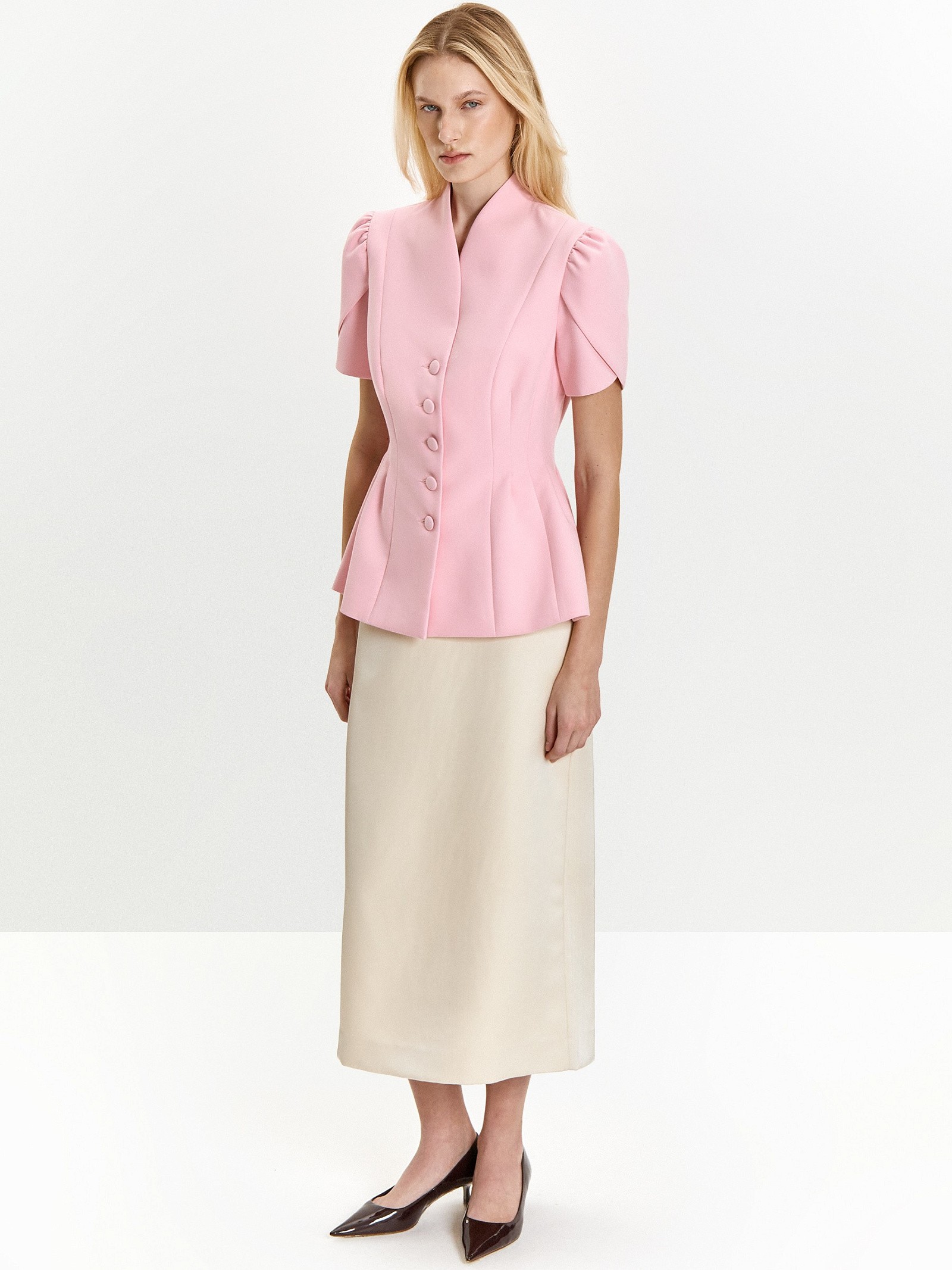 Жакет с коротким рукавом