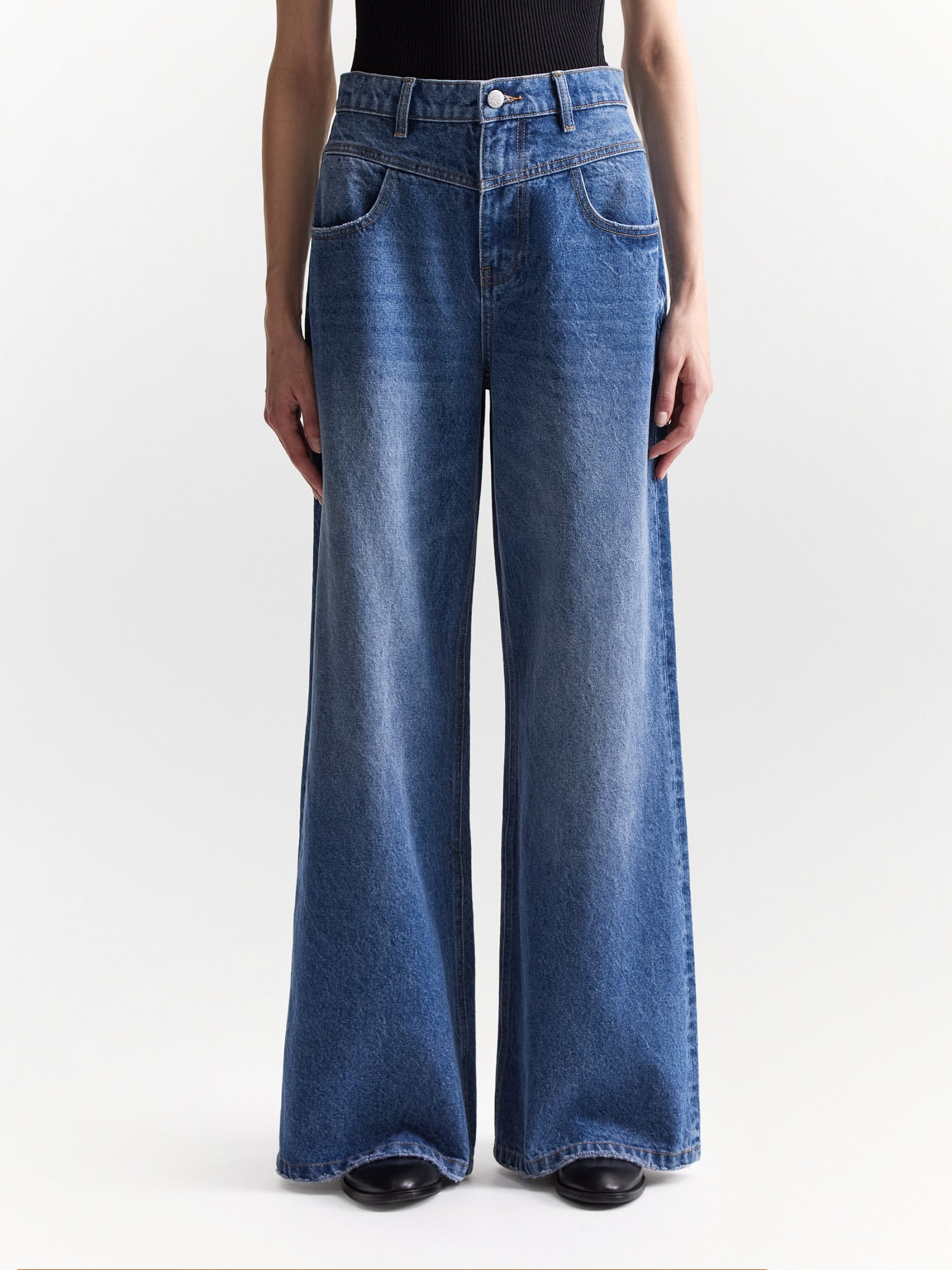 Джинсы Wide Leg 533