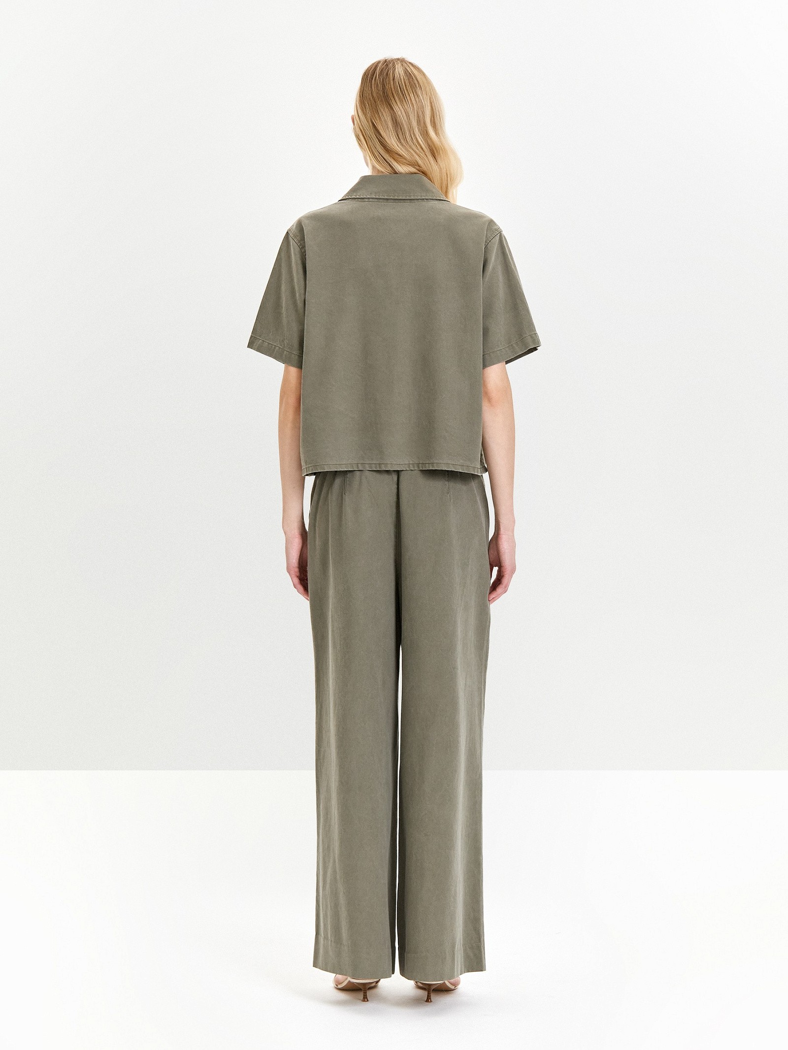 Рубашка из денима