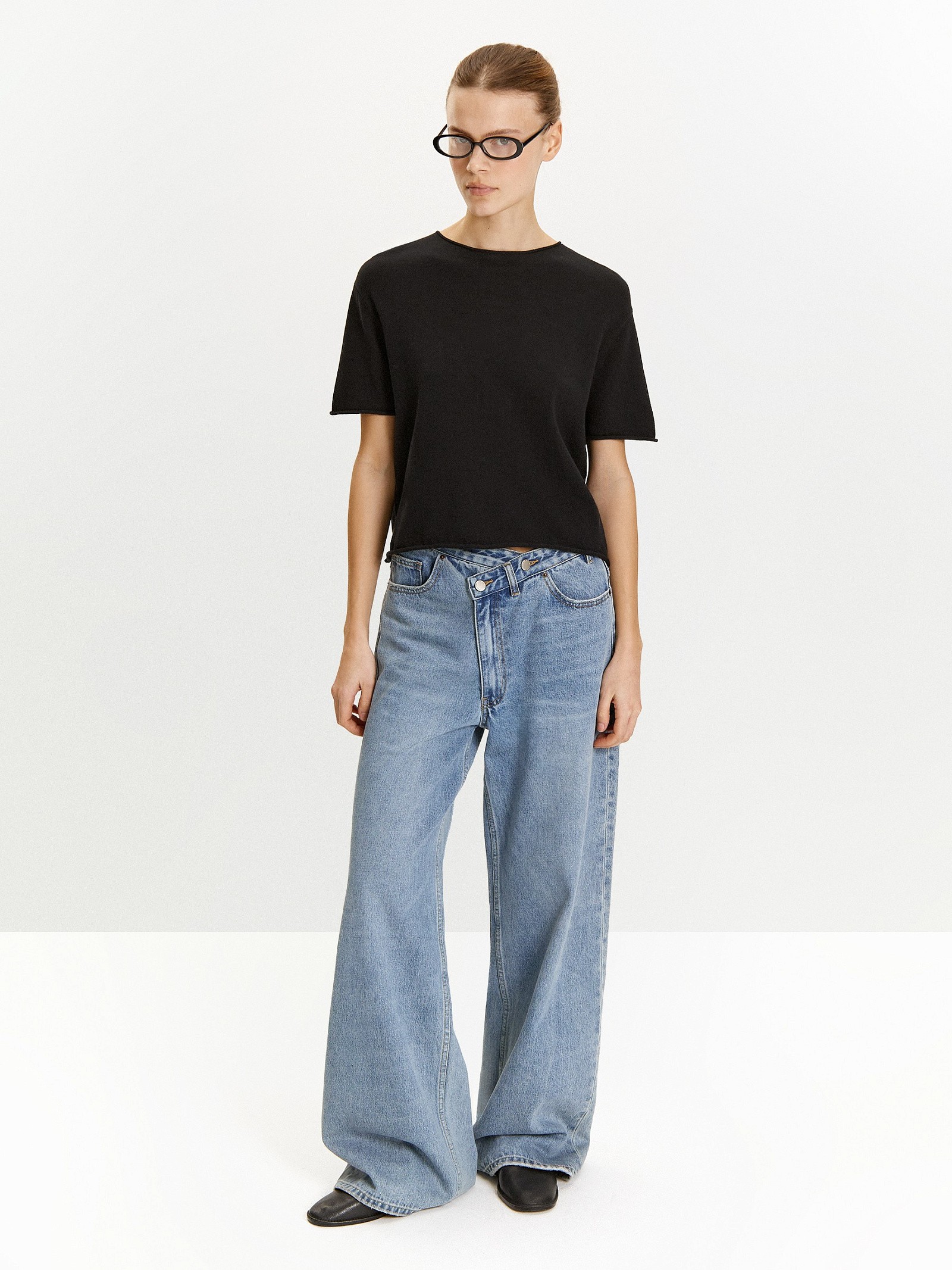 Трикотажная футболка из 100% хлопка