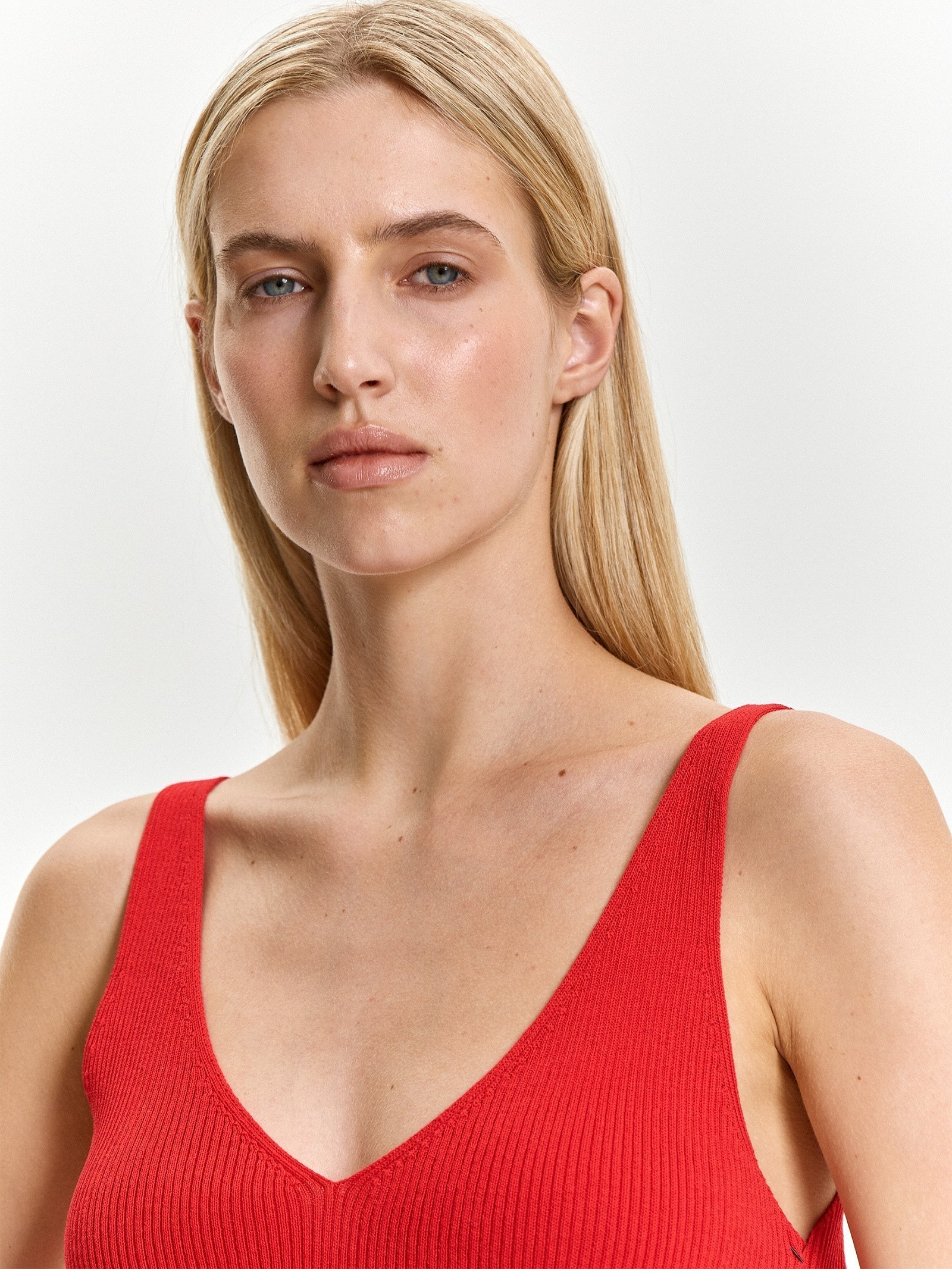 Трикотажный топ из вискозы