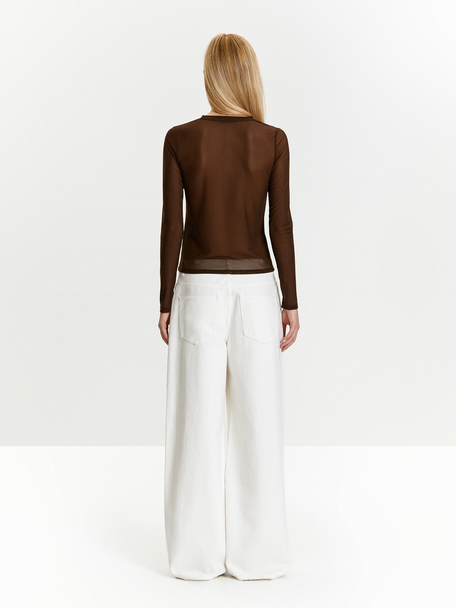 Облегающий лонгслив