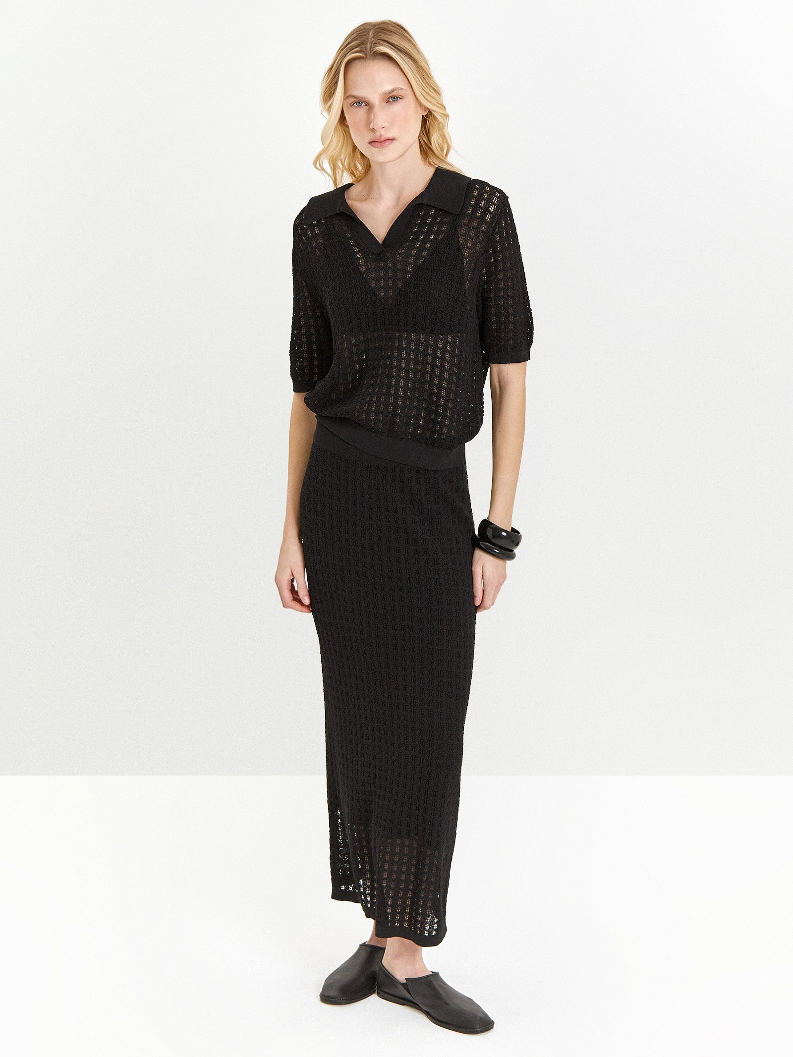 Джемпер прямого силуэта