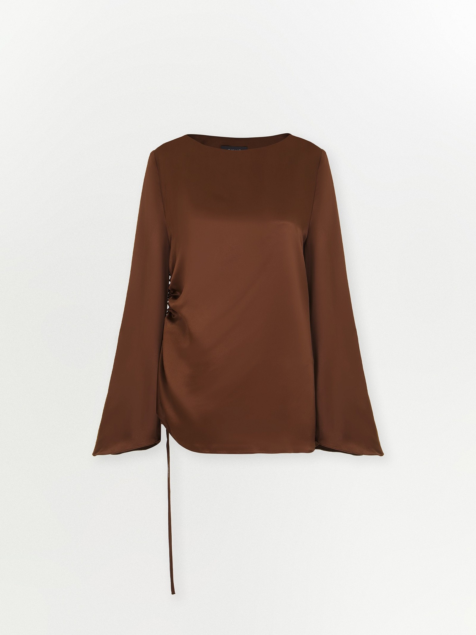 Блузка с завязками из 100% вискозы