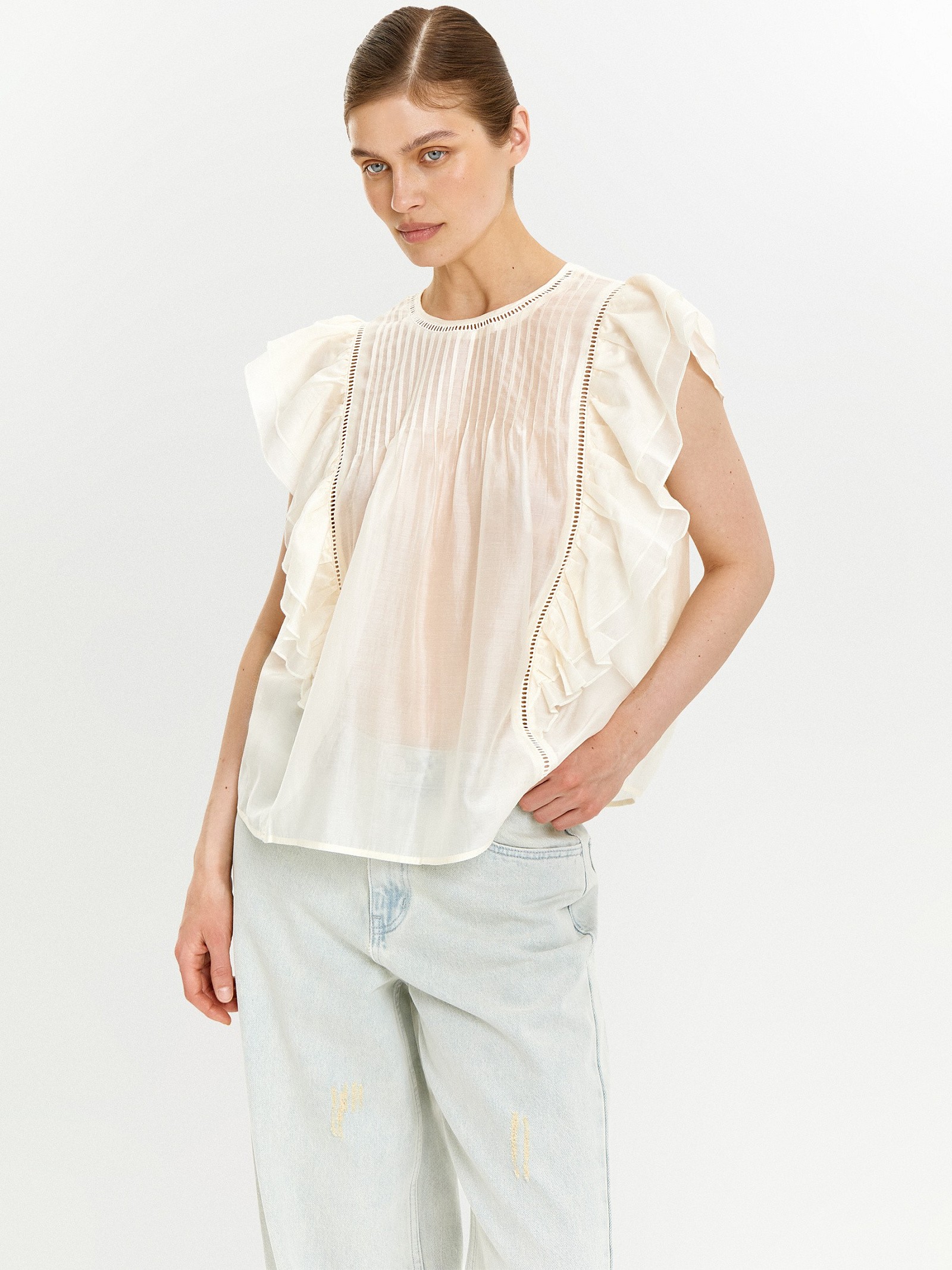 Блуза из тенсела