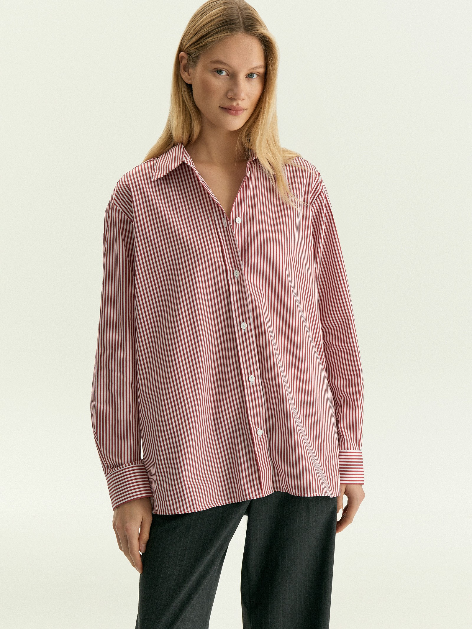 Рубашка в полоску