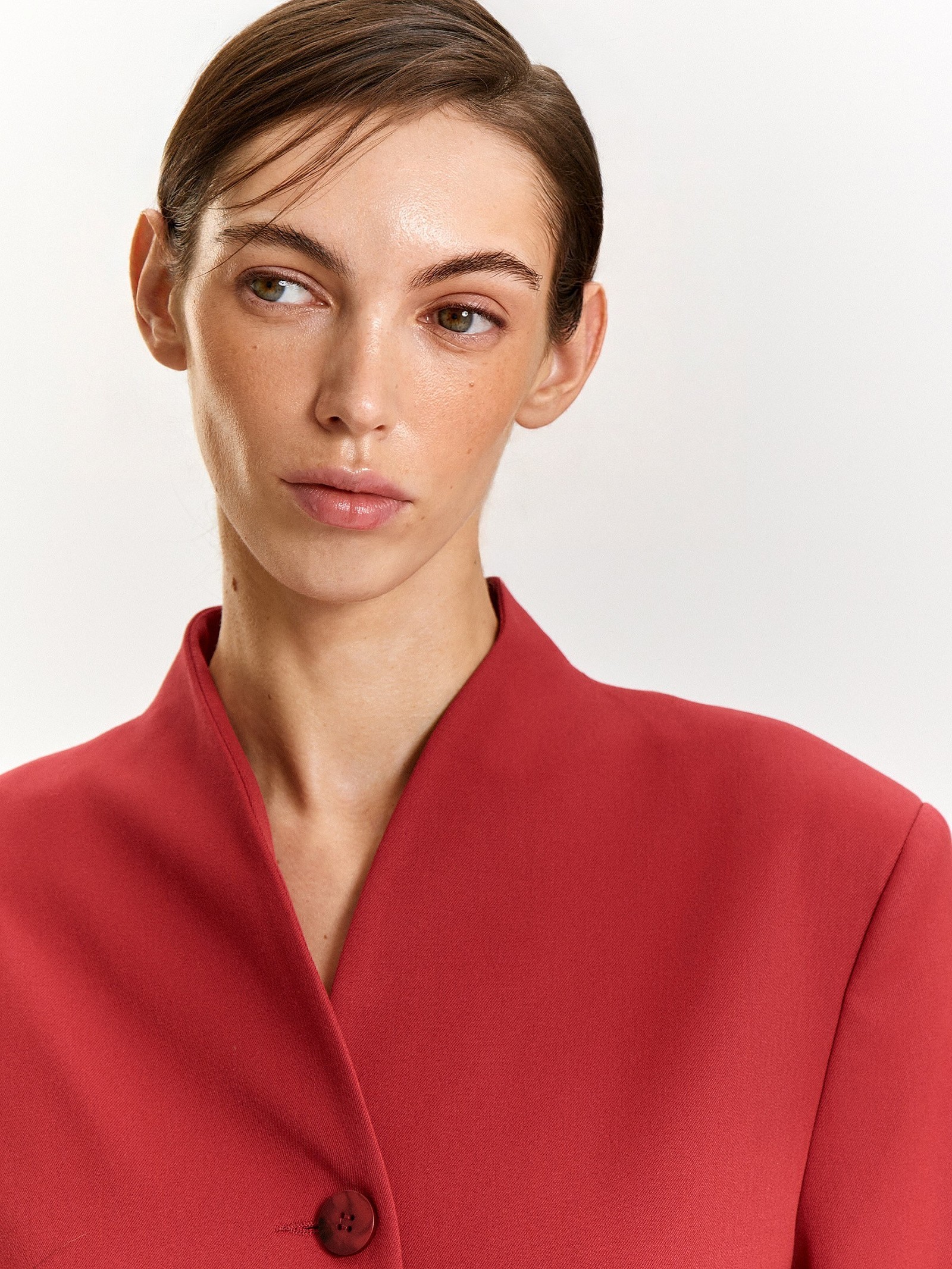 Жакет без лацканов